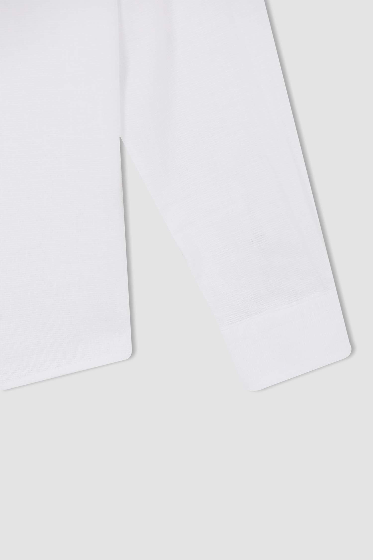 Slim Fit Basic Uzun Kollu Gömlek