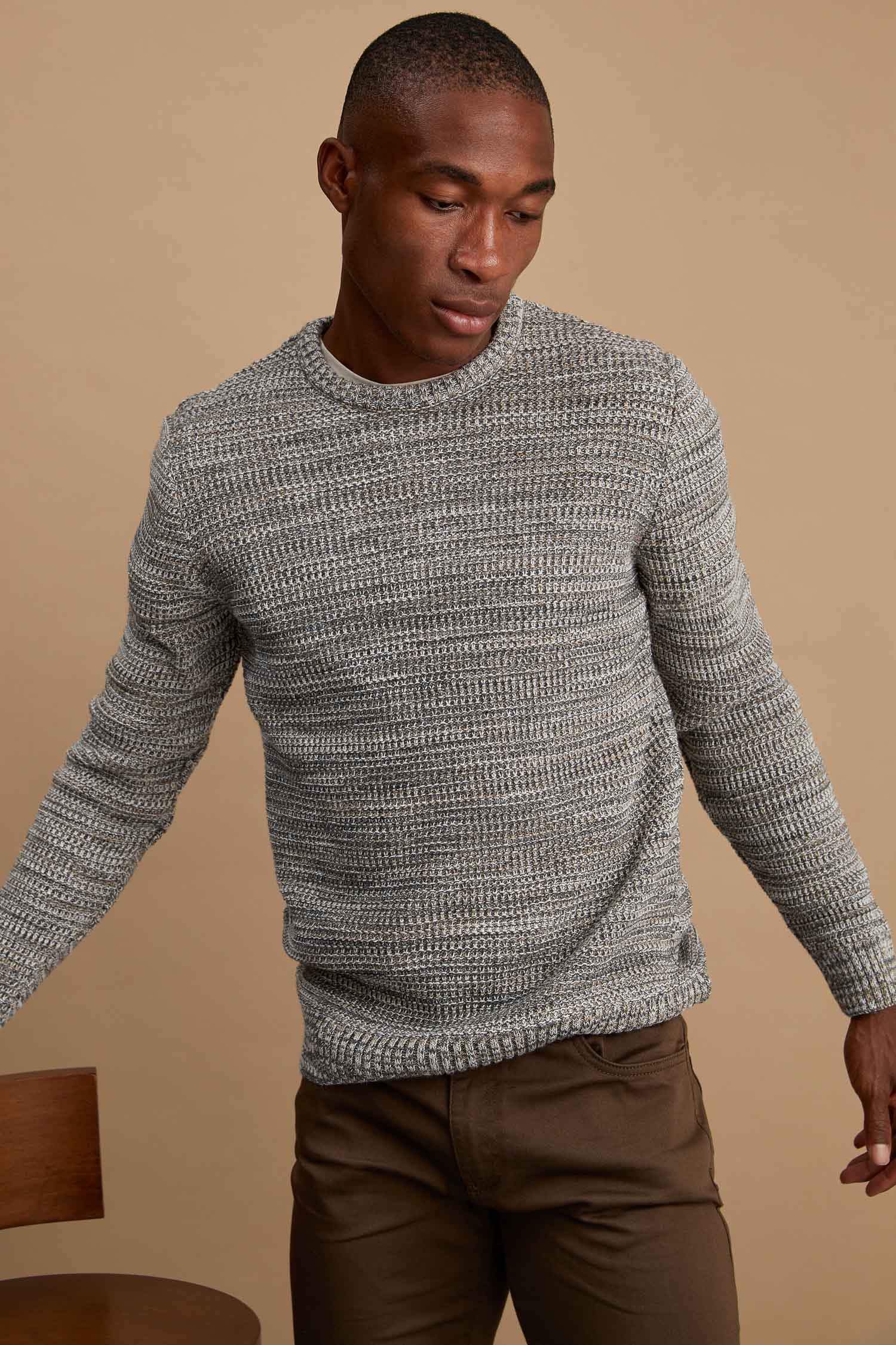 Regular Fit Bisiklet Yaka Triko Kazak