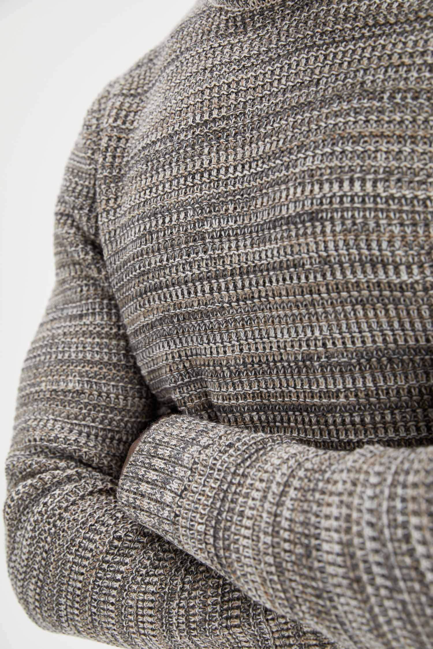 Regular Fit Bisiklet Yaka Triko Kazak