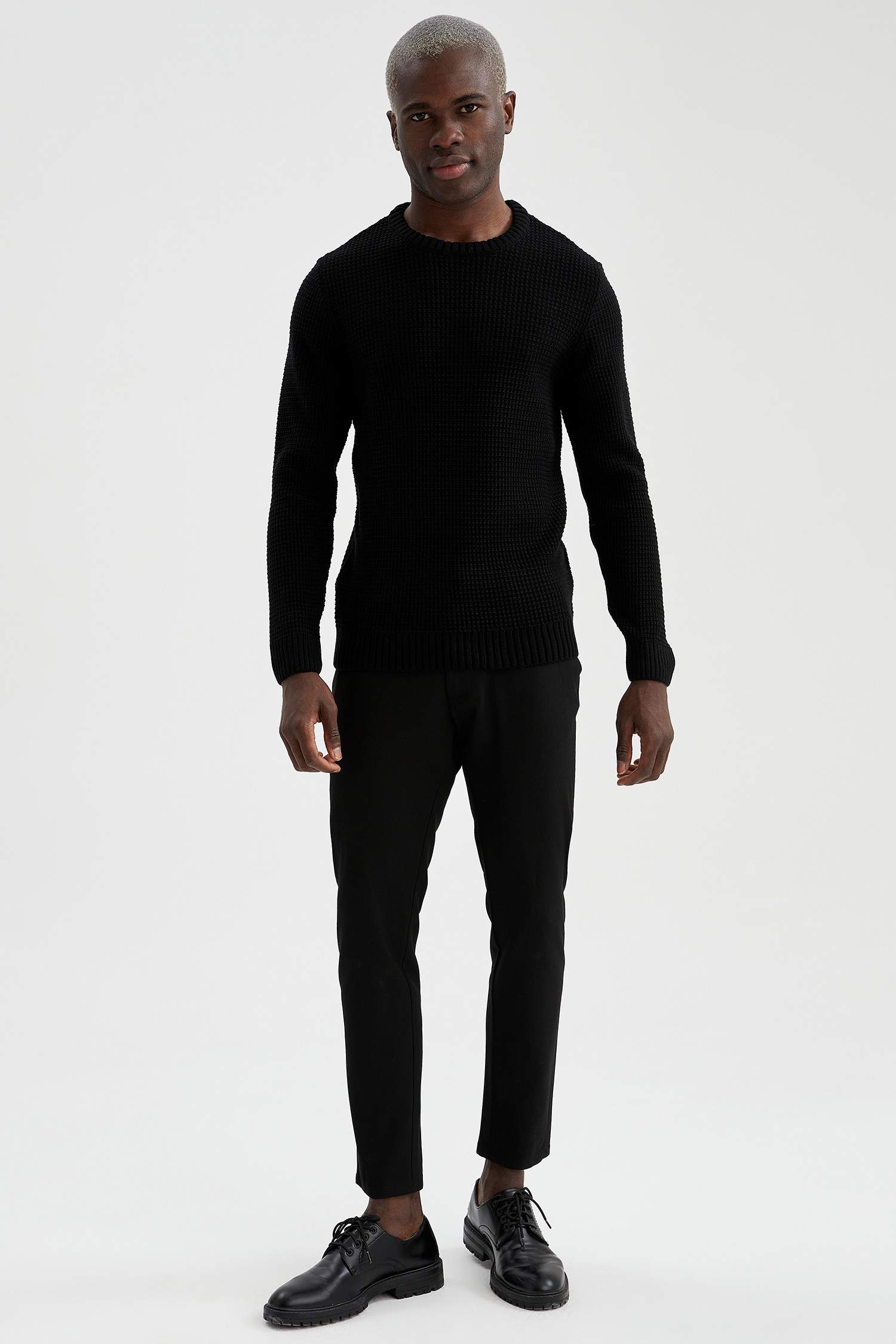 Regular Fit Bisiklet Yaka Triko Kazak