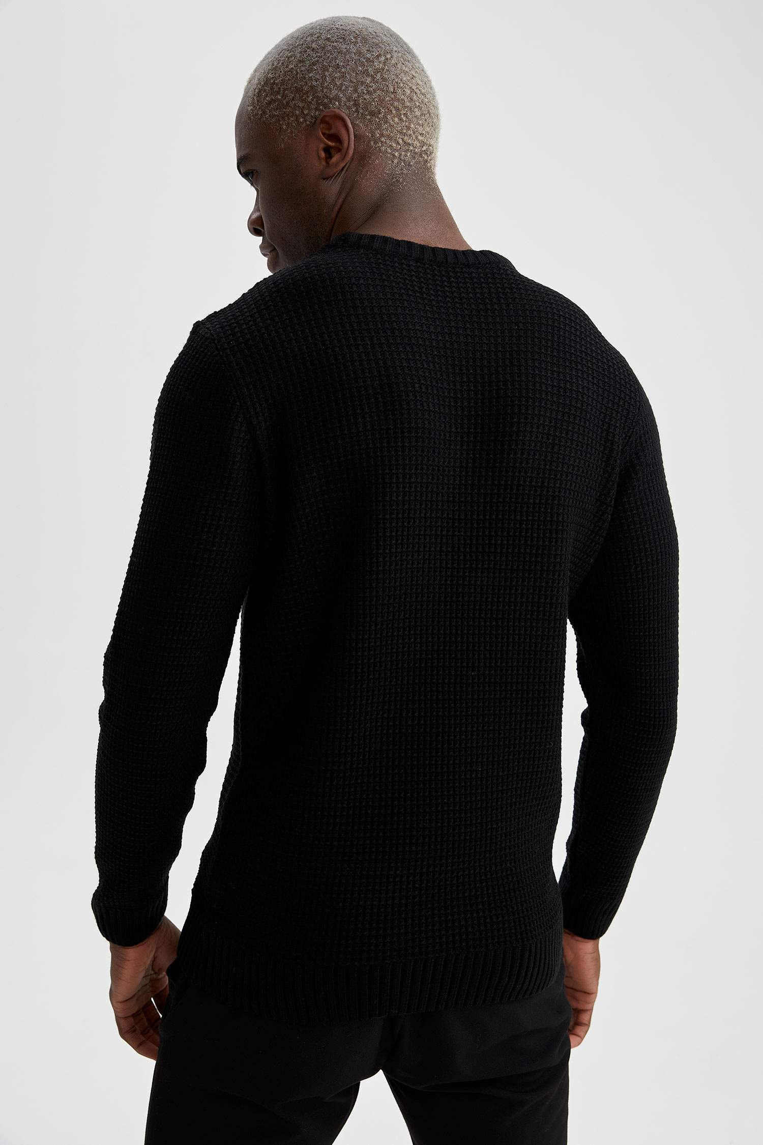 Regular Fit Bisiklet Yaka Triko Kazak