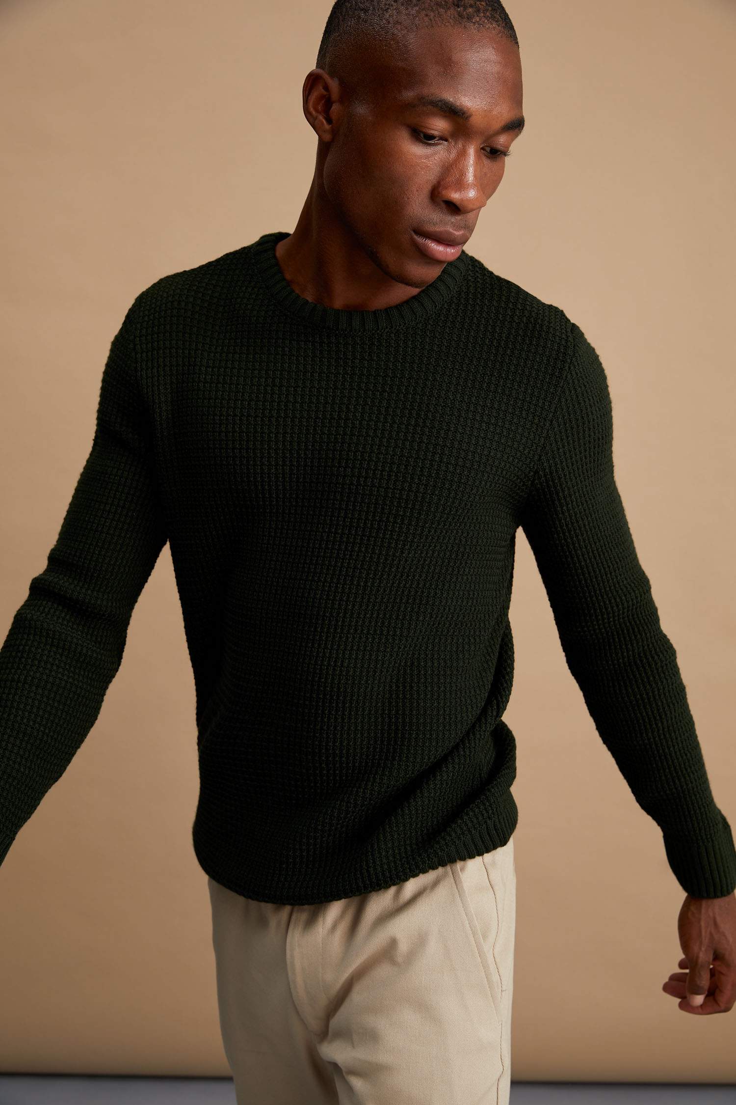 Regular Fit Bisiklet Yaka Triko Kazak