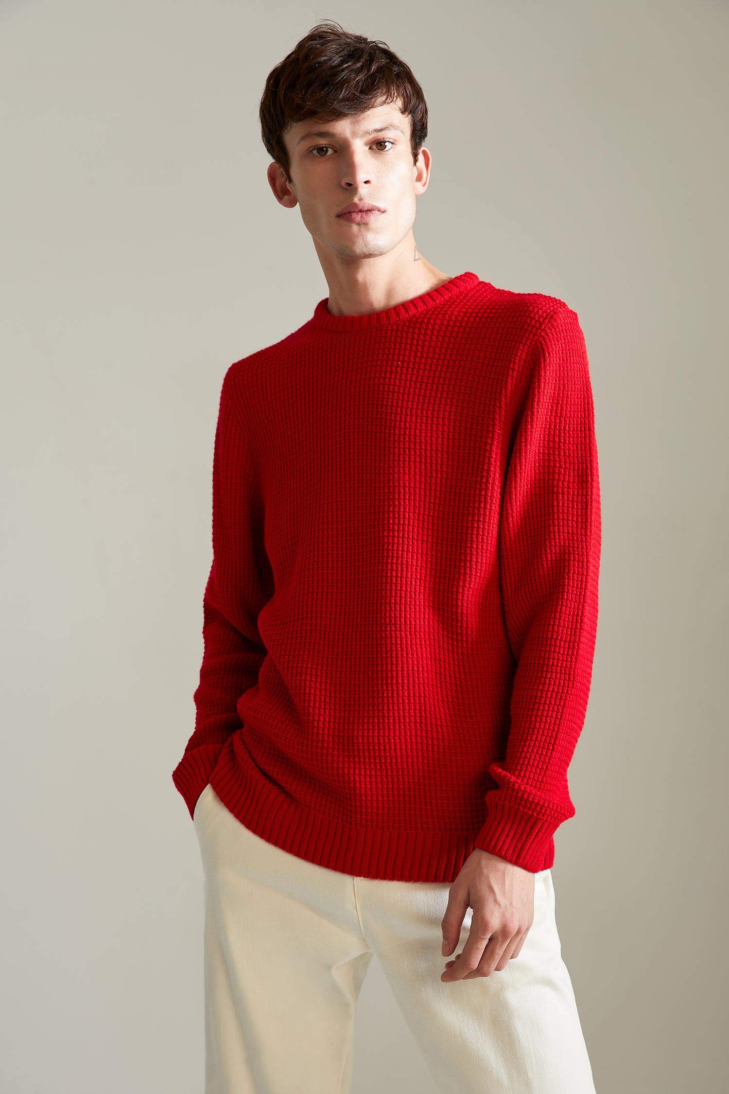 Regular Fit Bisiklet Yaka Triko Kazak