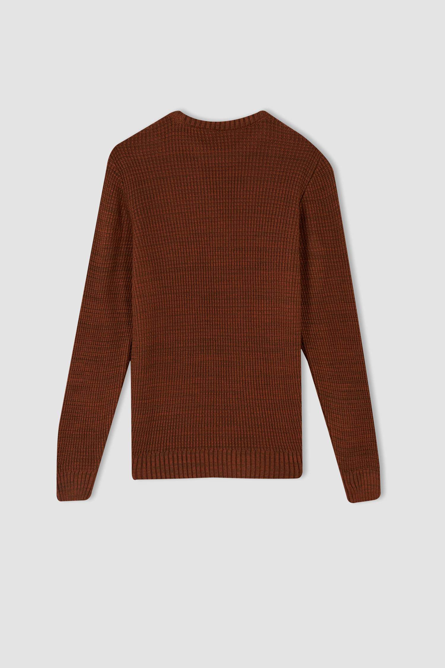 Regular Fit Bisiklet Yaka Triko Kazak