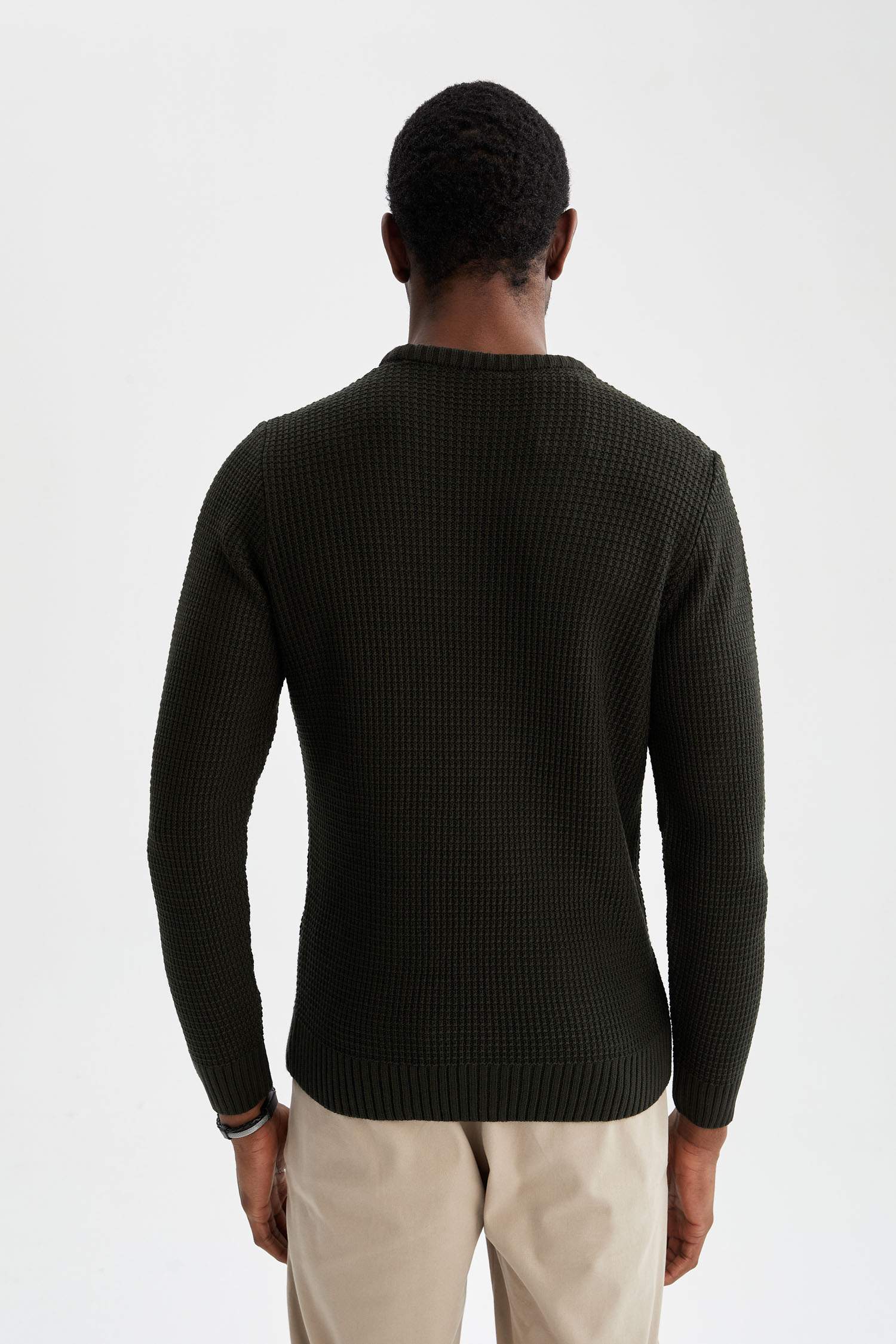 Regular Fit Bisiklet Yaka Triko Kazak
