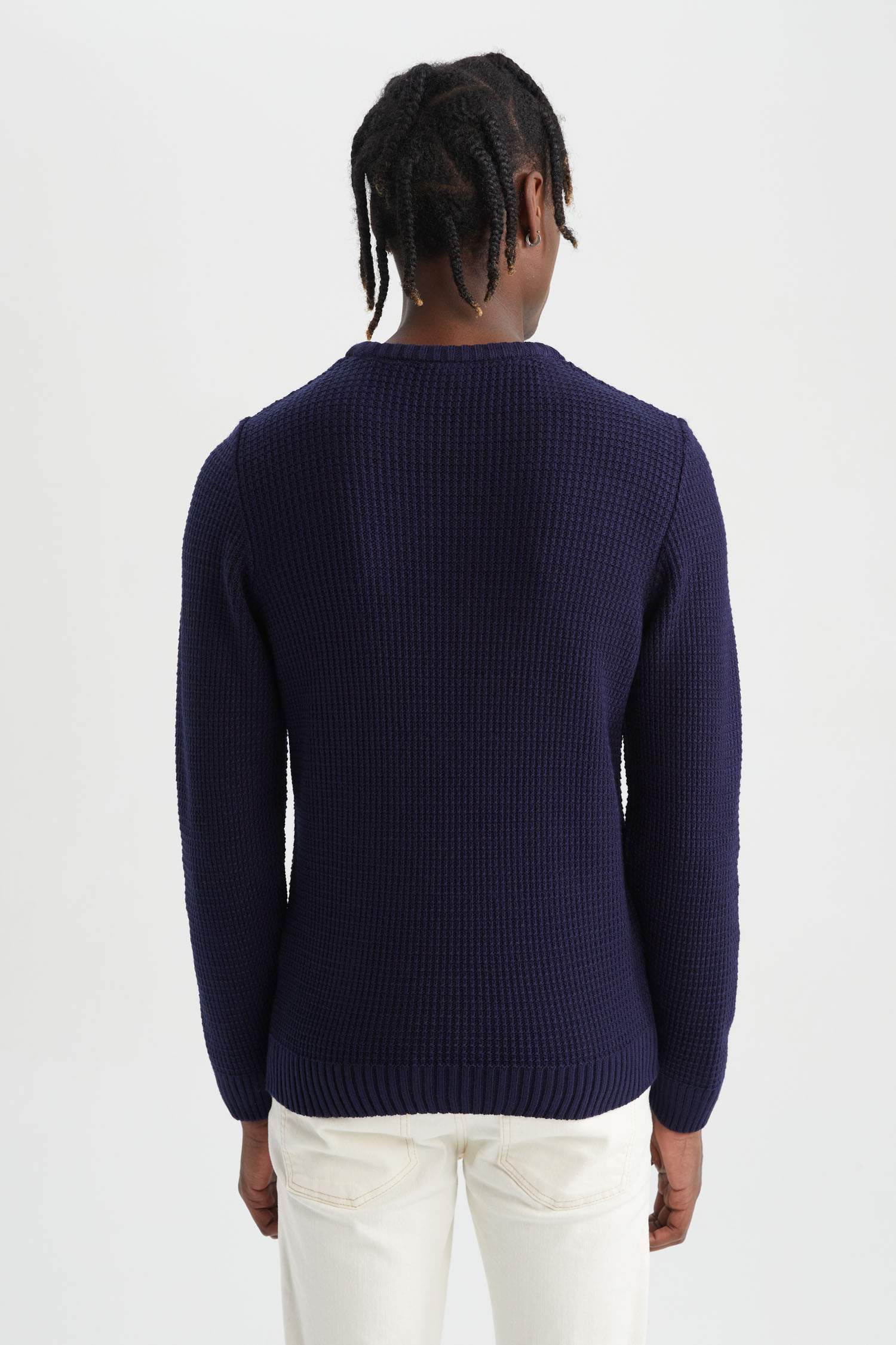 Regular Fit Bisiklet Yaka Triko Kazak