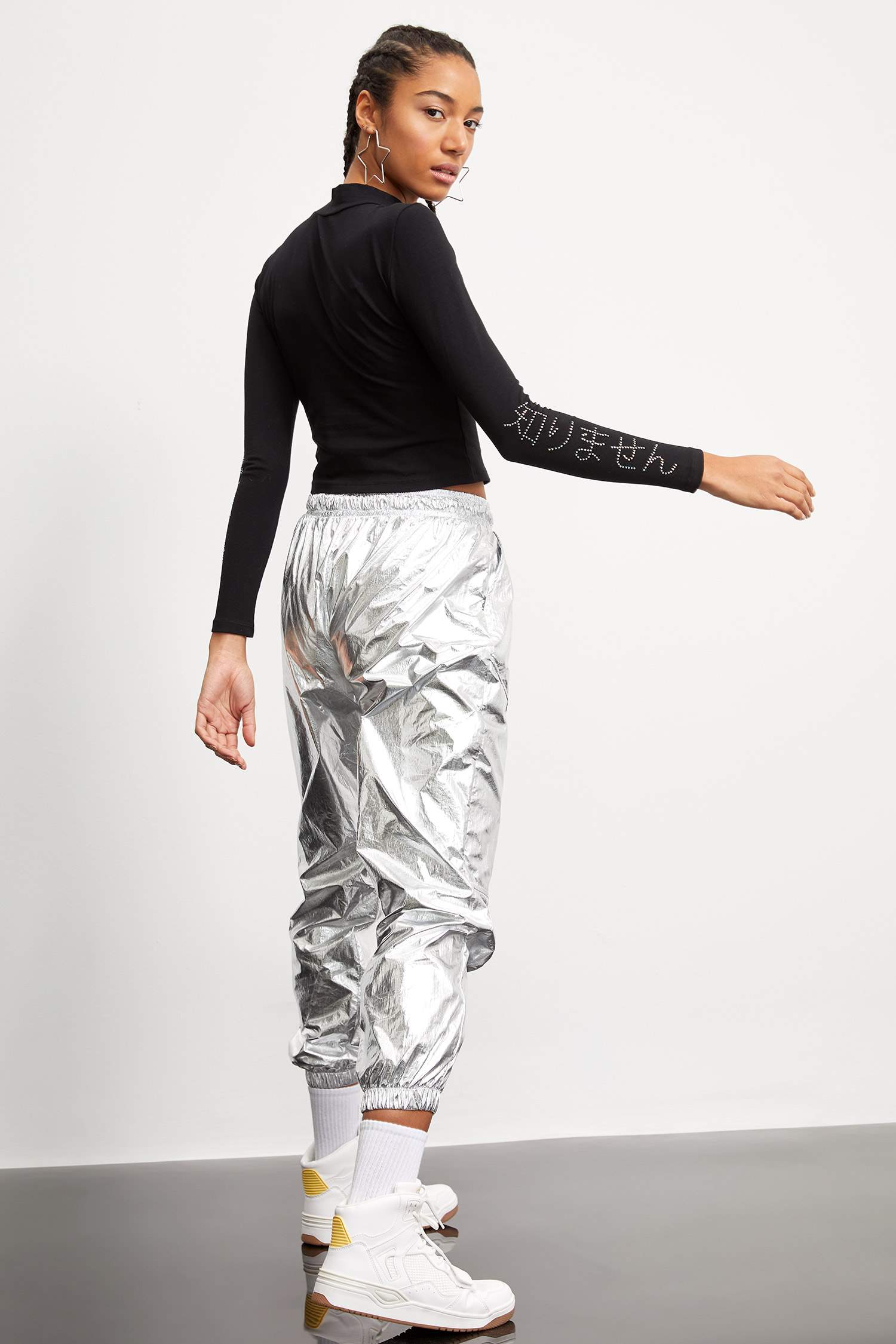Standart Fit Jogger Dokuma Pantolon