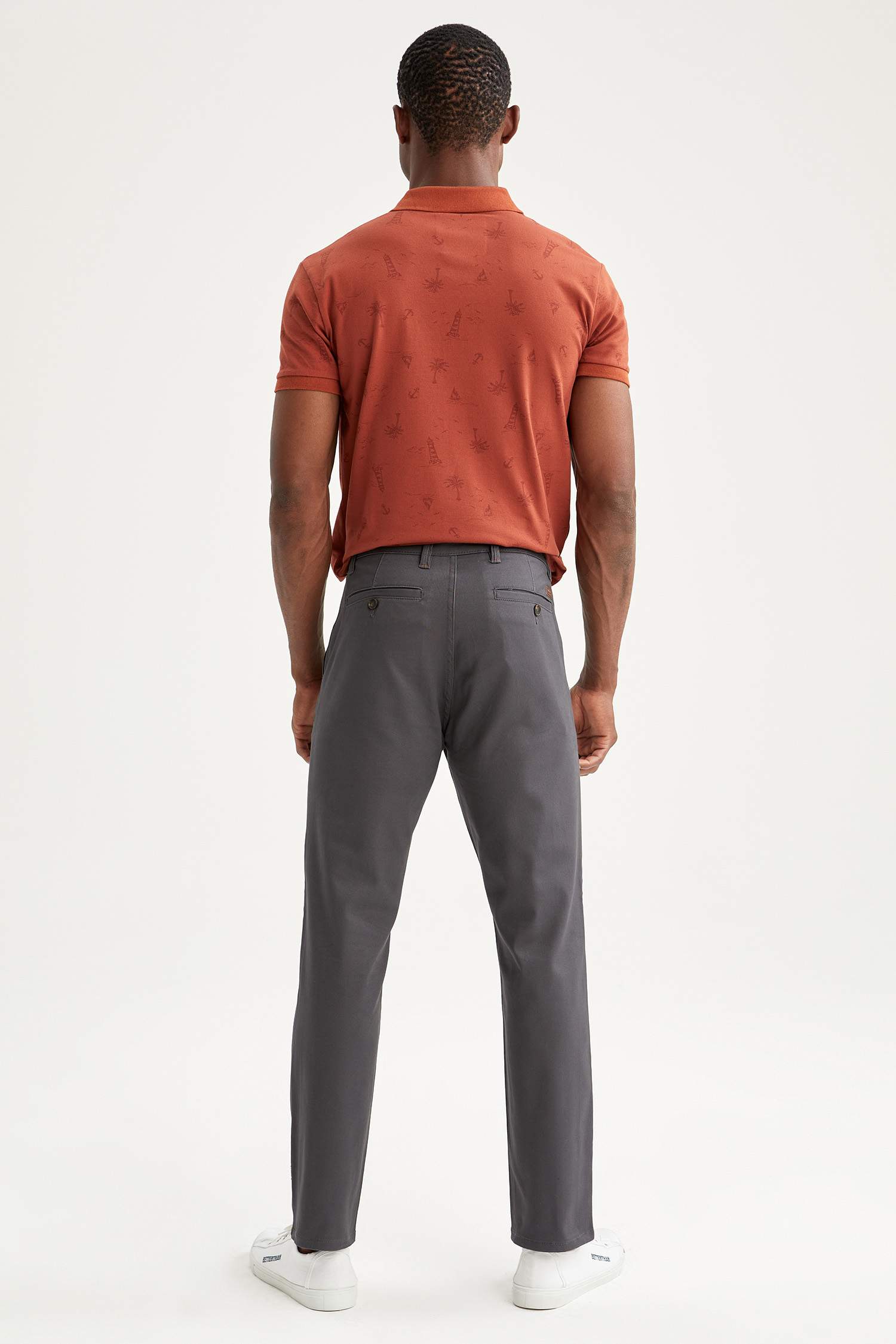 Regular Fit Basic Chino Pantolon