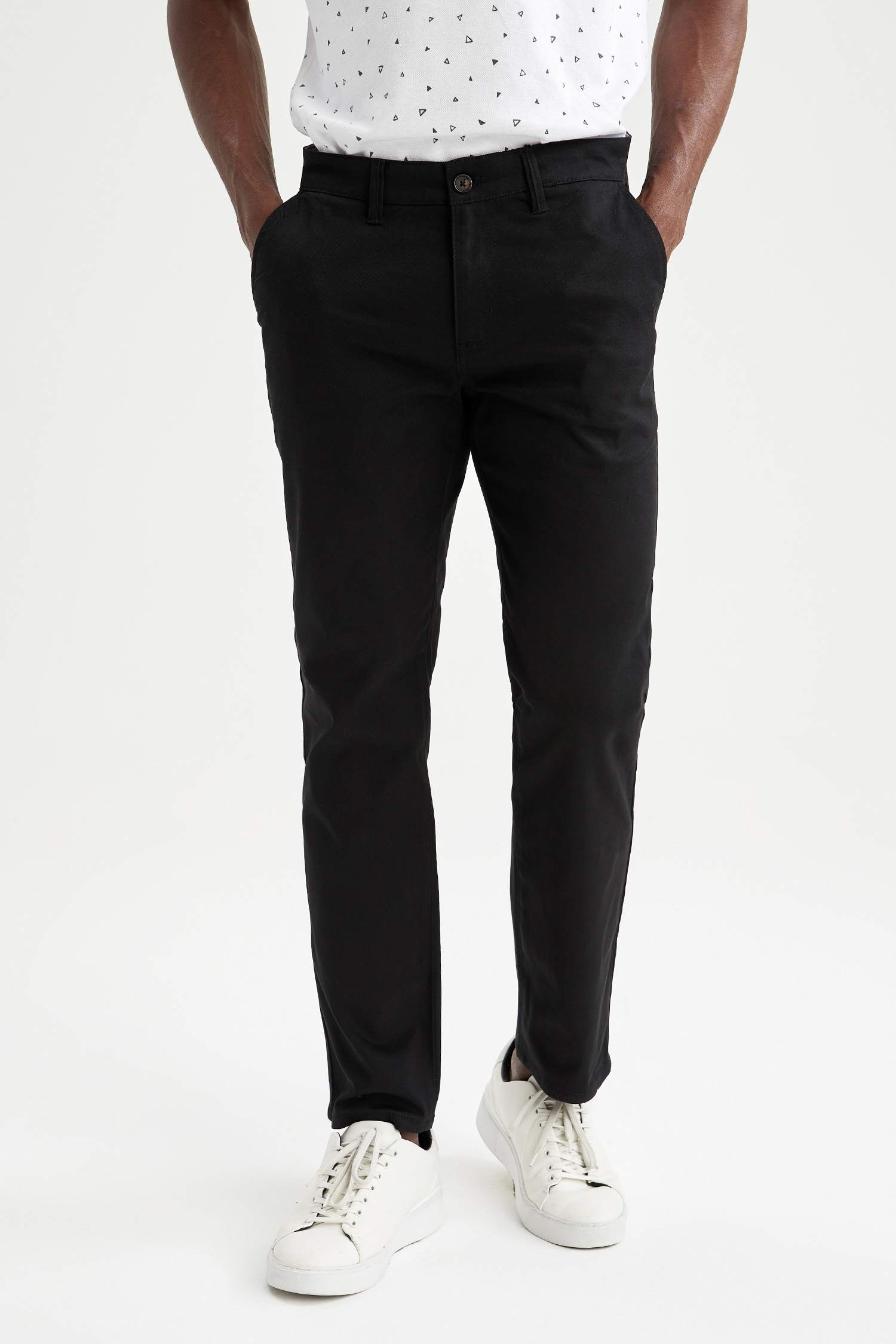 Regular Fit Basic Chino Pantolon