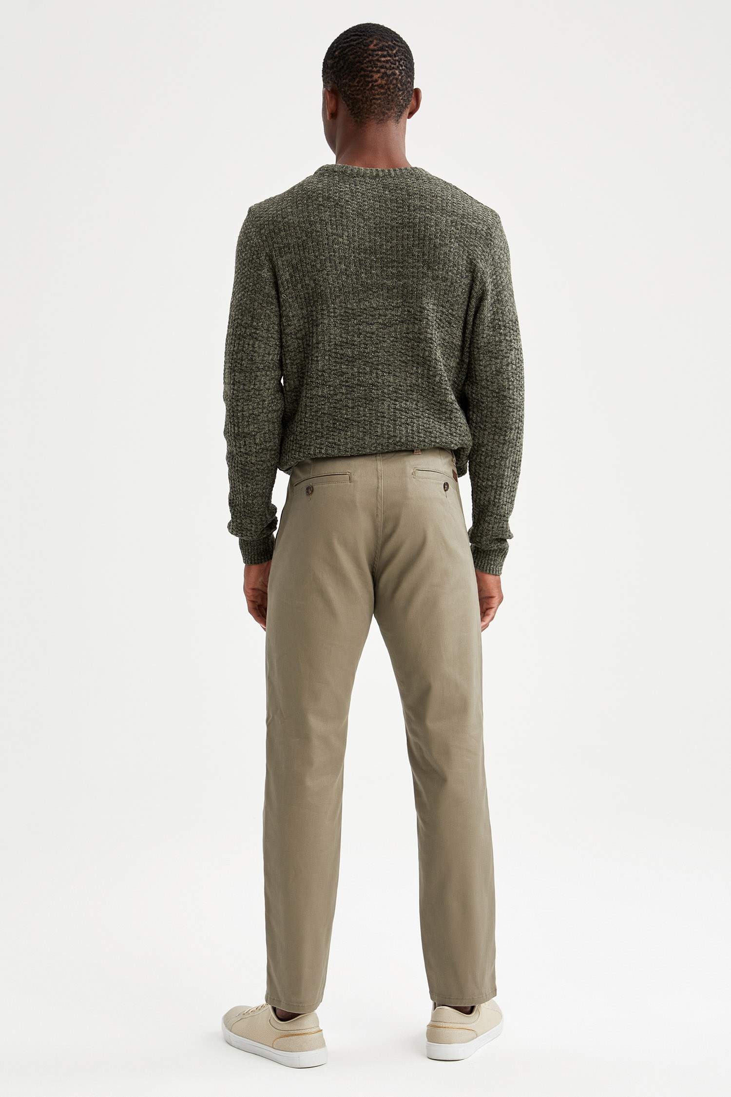 Regular Fit Basic Chino Pantolon