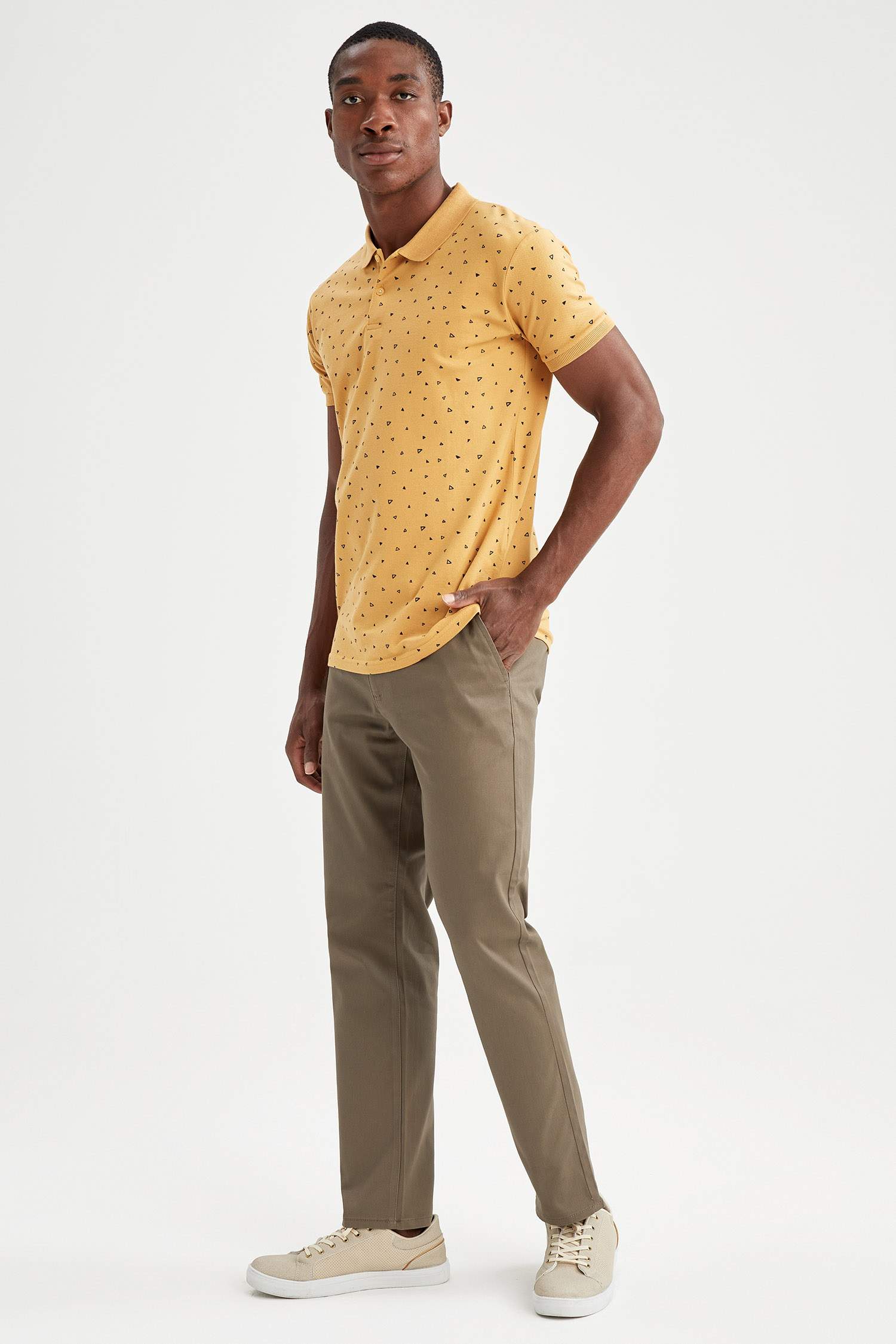 Regular Fit Chino Basic Pantolon
