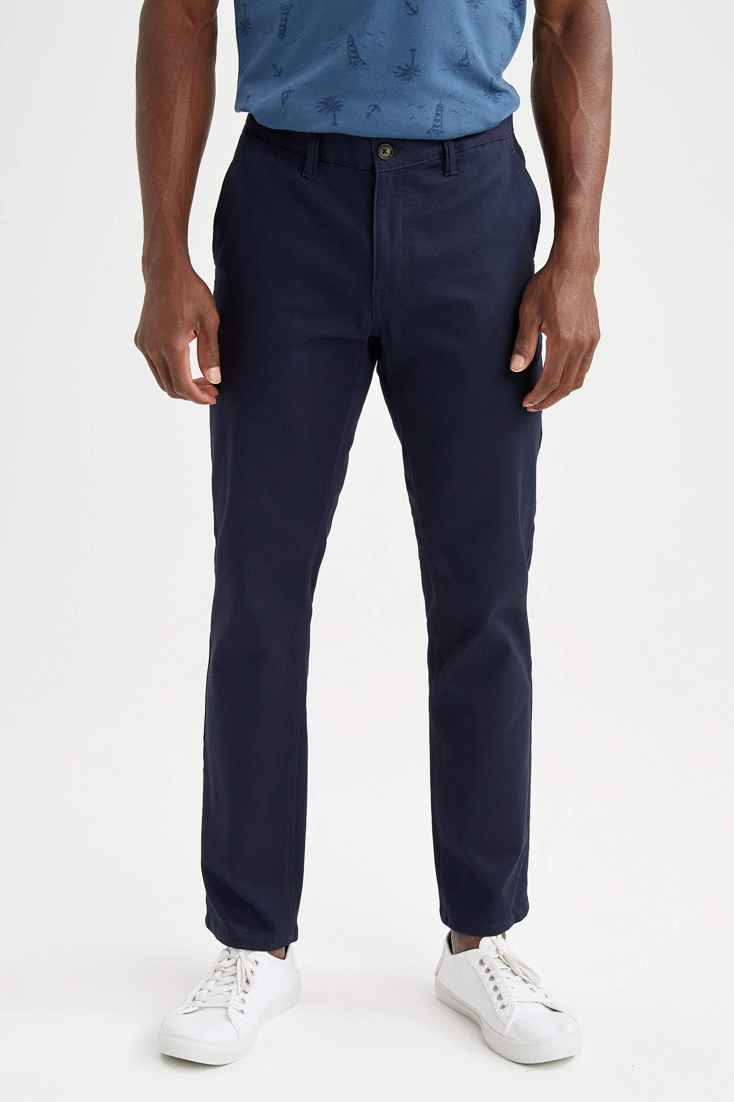 Regular Fit Basic Chino Pantolon