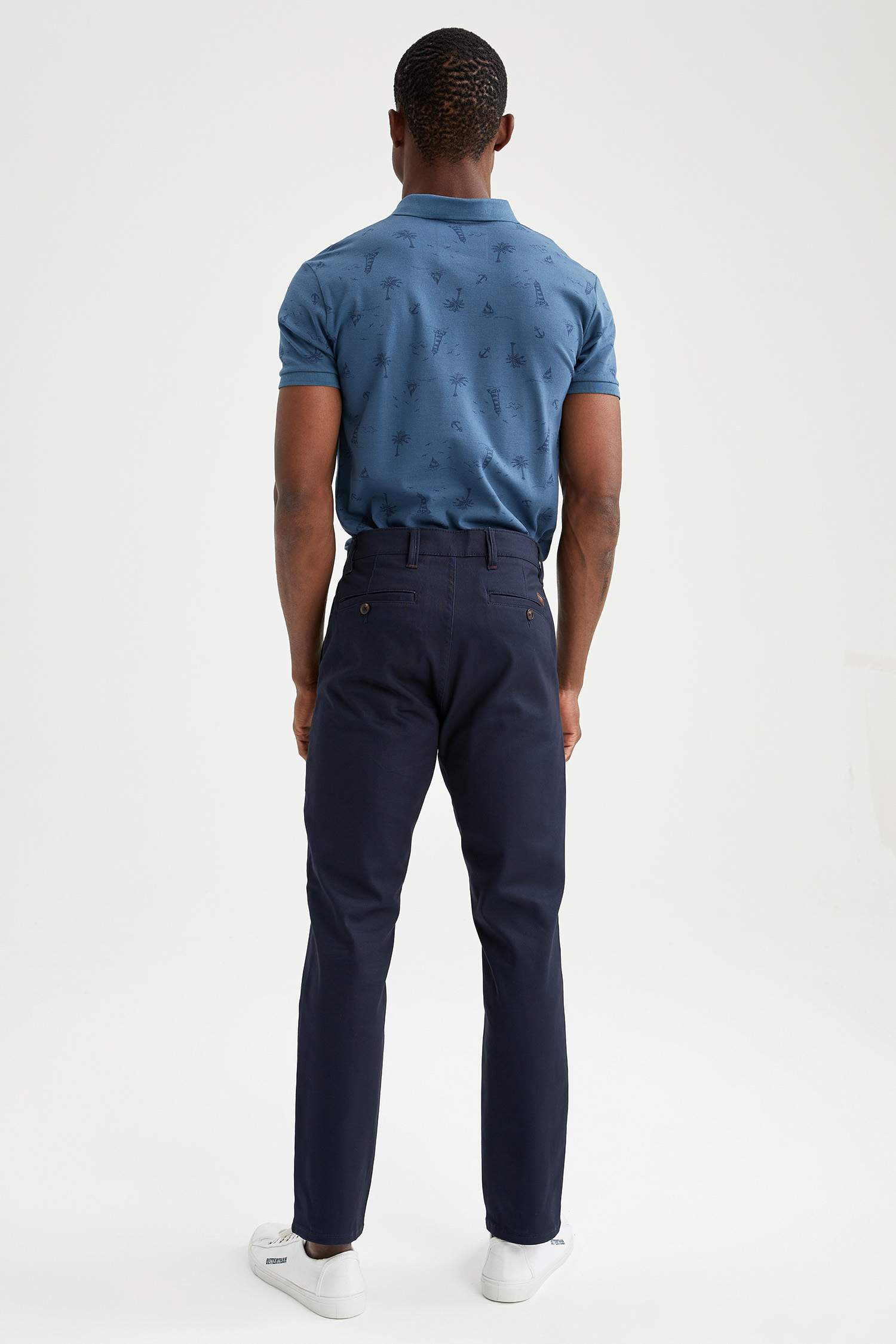 Regular Fit Basic Chino Pantolon