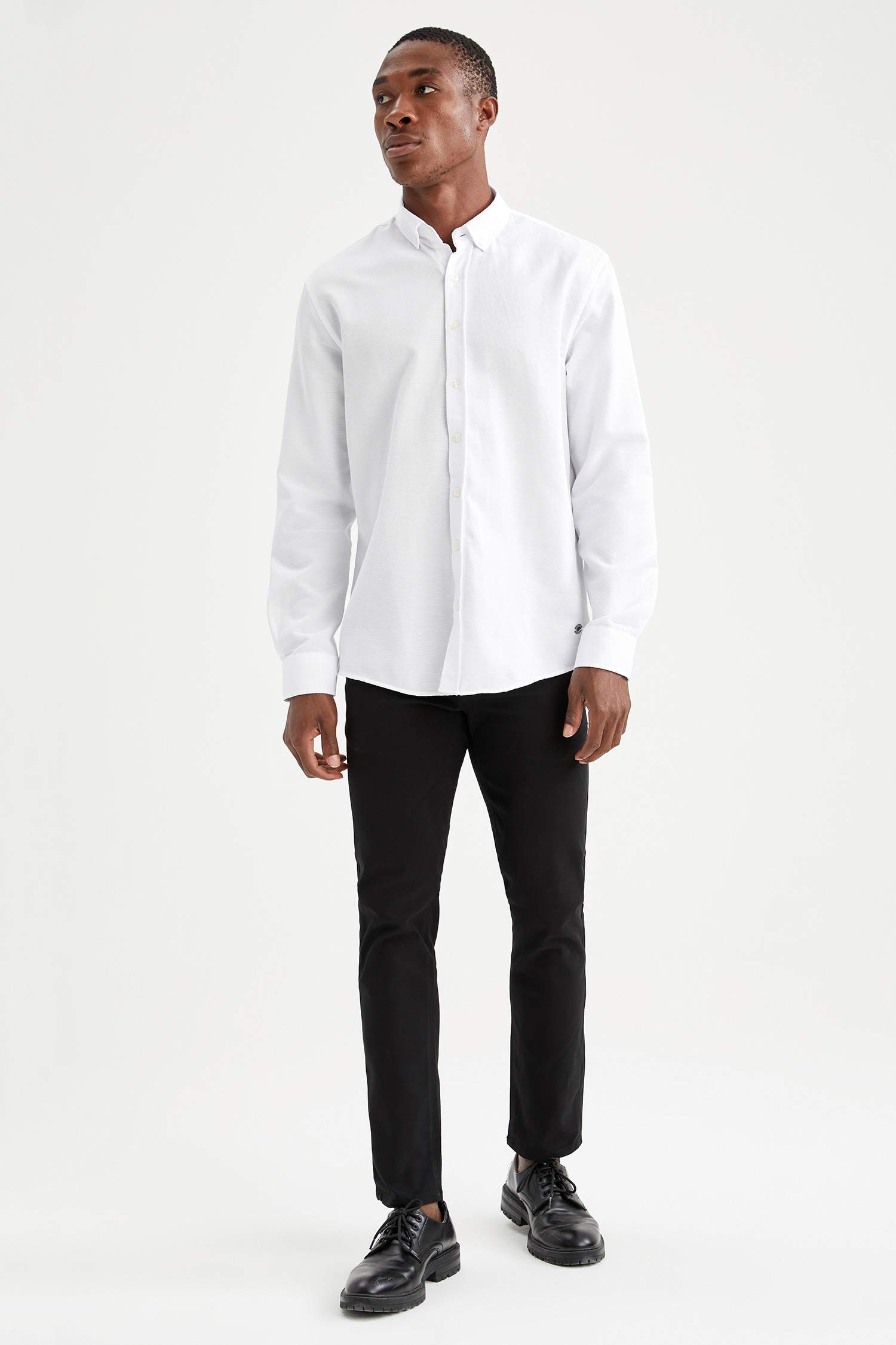 Slim Fit Basic Chino Pantolon