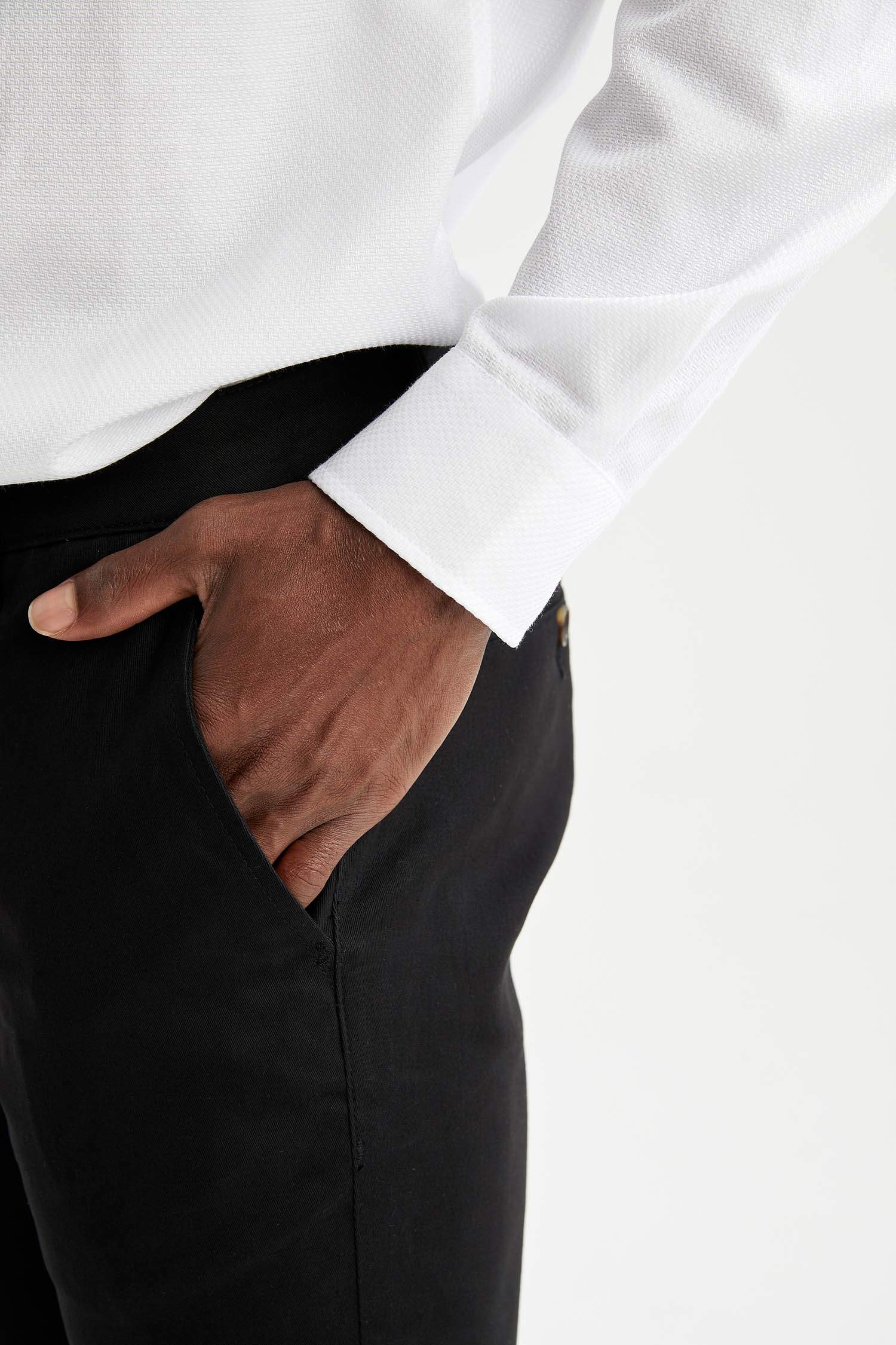 Slim Fit Basic Chino Pantolon