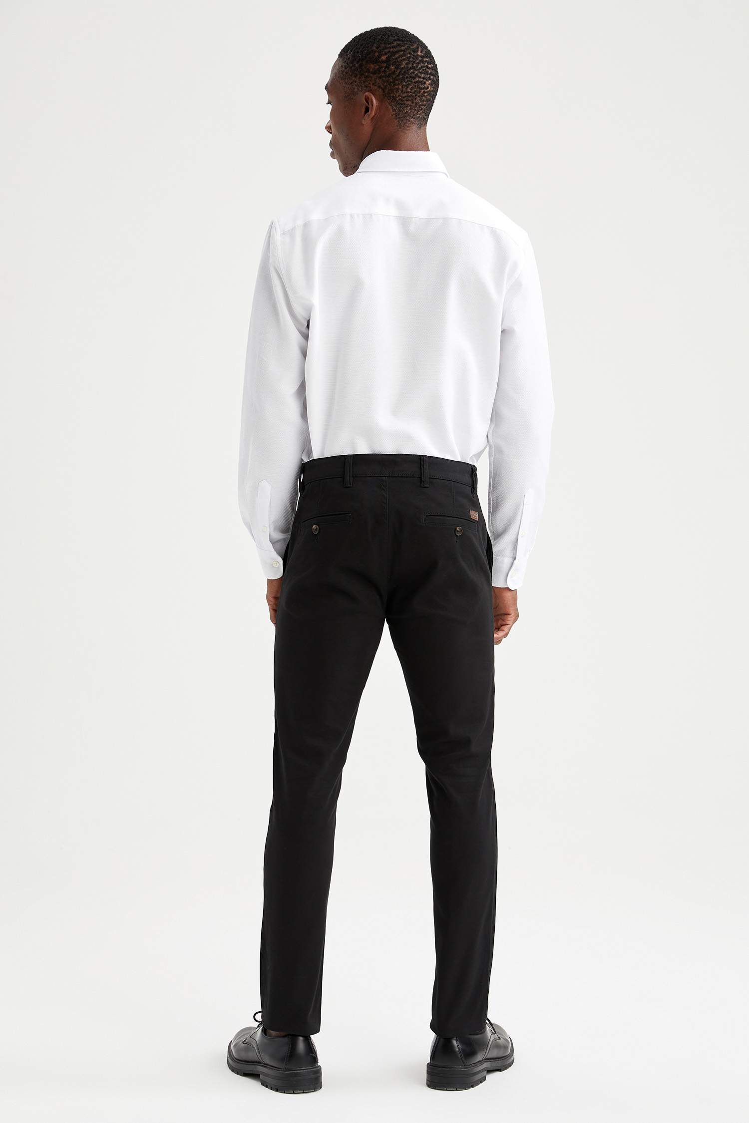 Slim Fit Basic Chino Pantolon