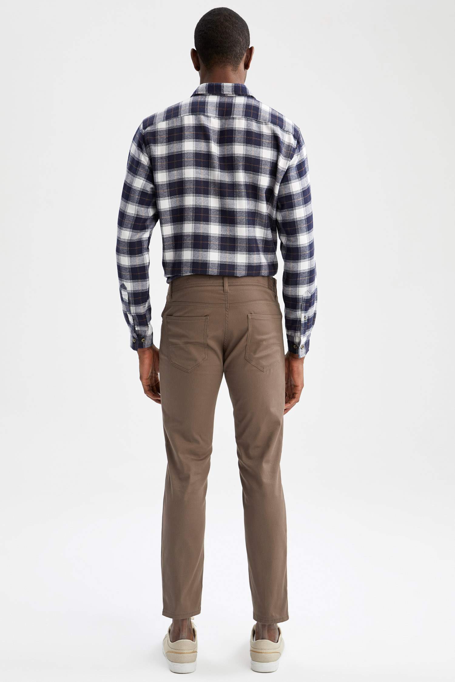 Ekstra Slim Fit Chino Pantolon