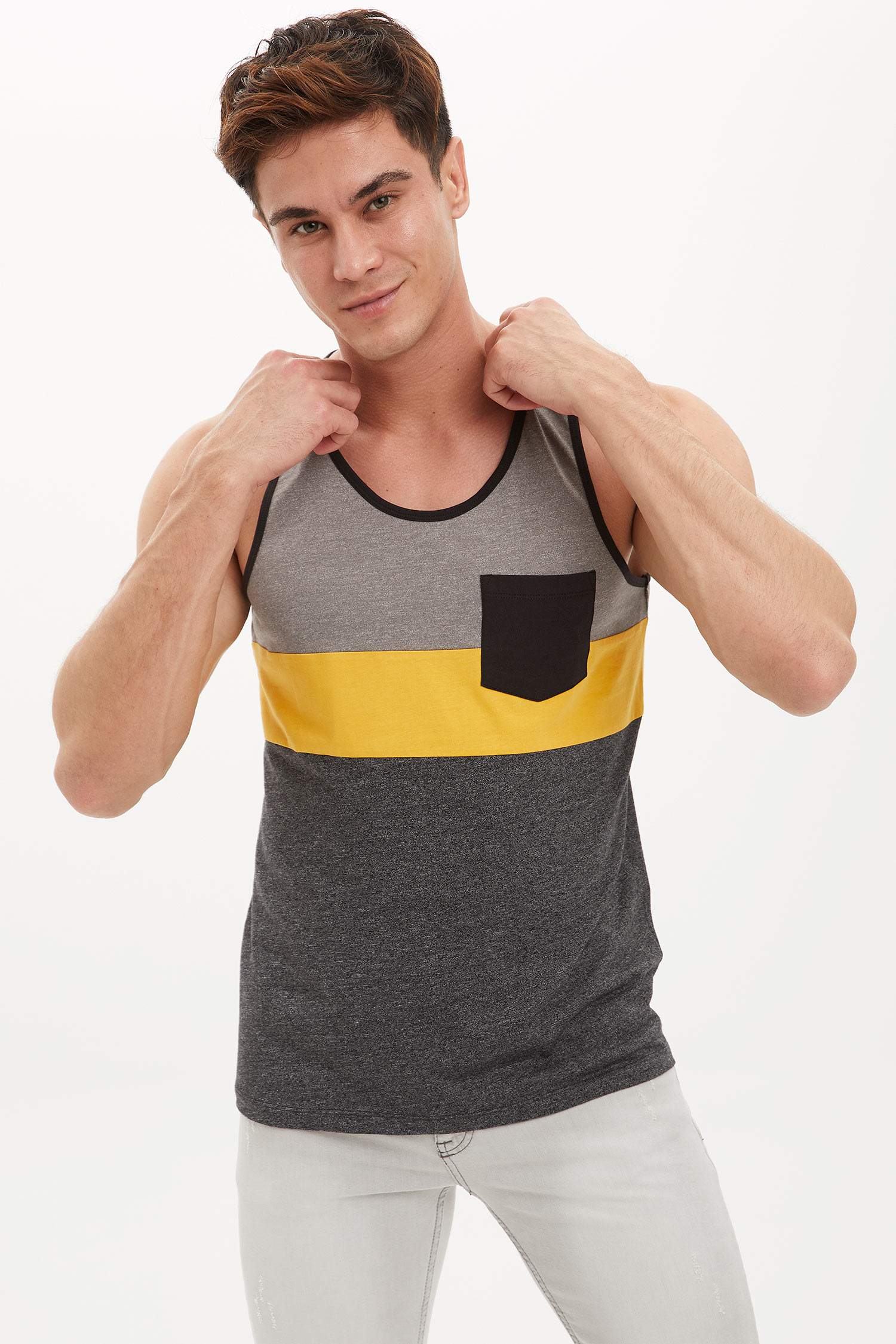 Slim Fit Kolsuz Atlet
