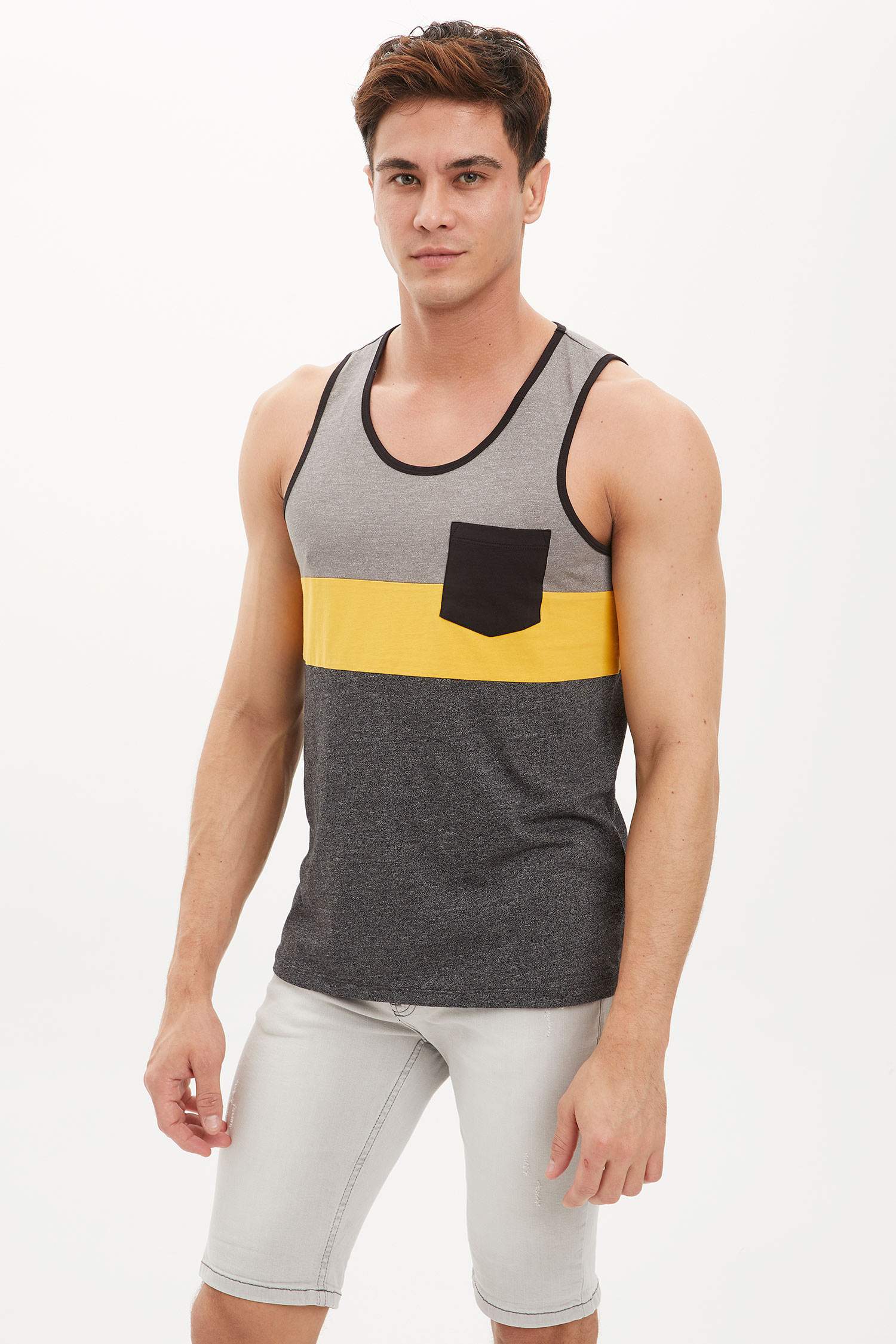 Slim Fit Kolsuz Atlet