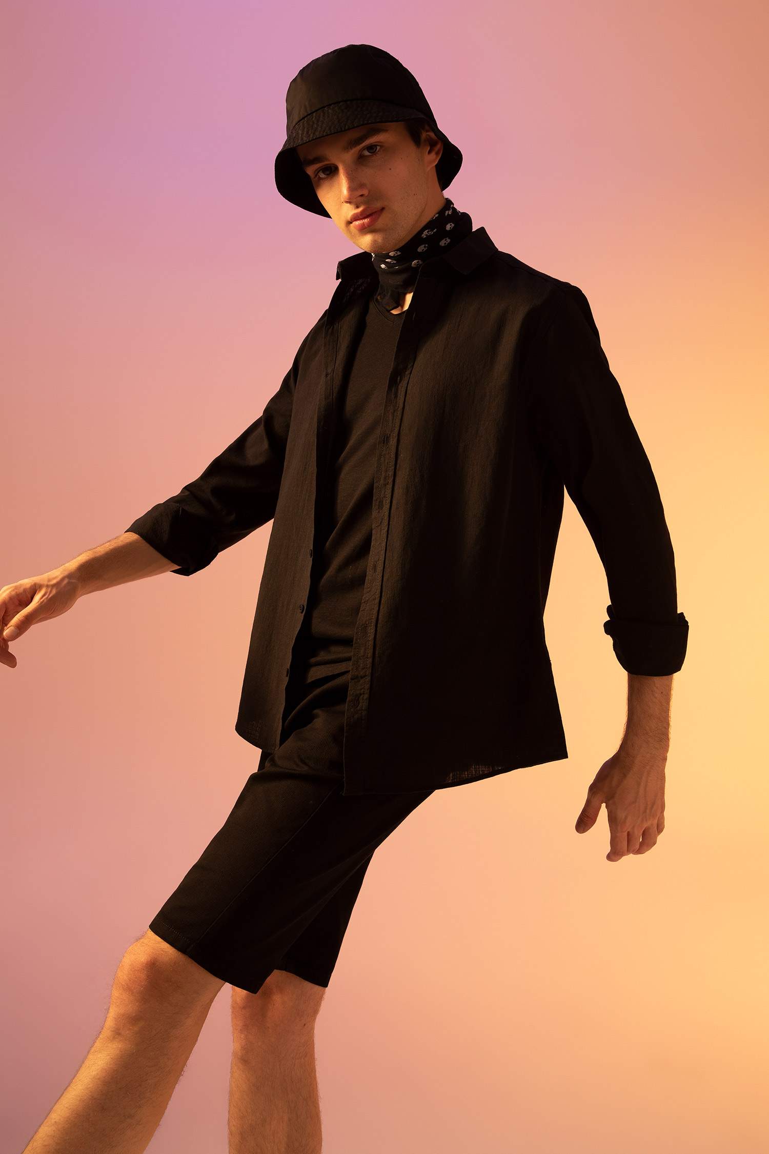Slim Fit Uzun Kollu Gömlek