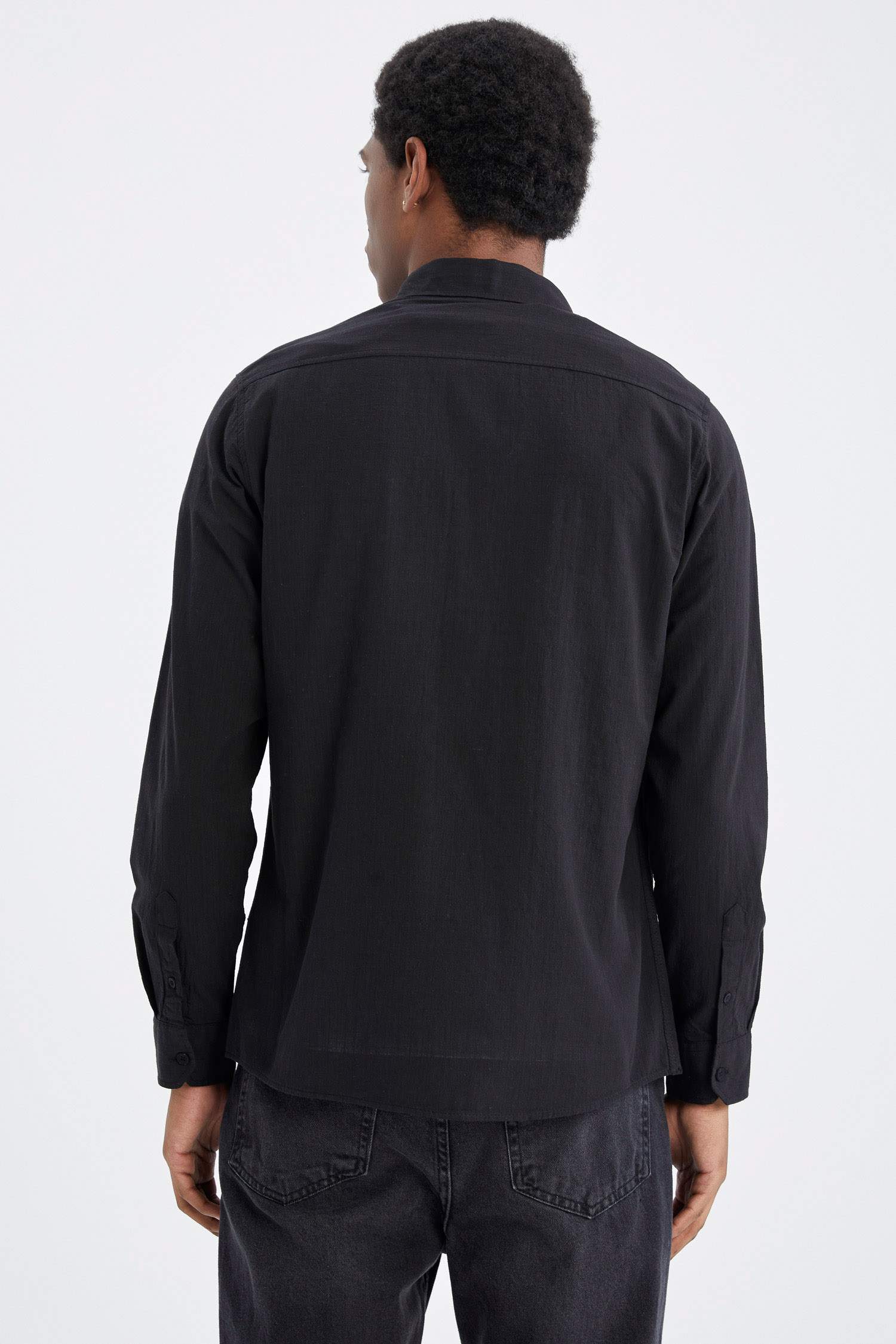 Slim Fit Uzun Kollu Gömlek