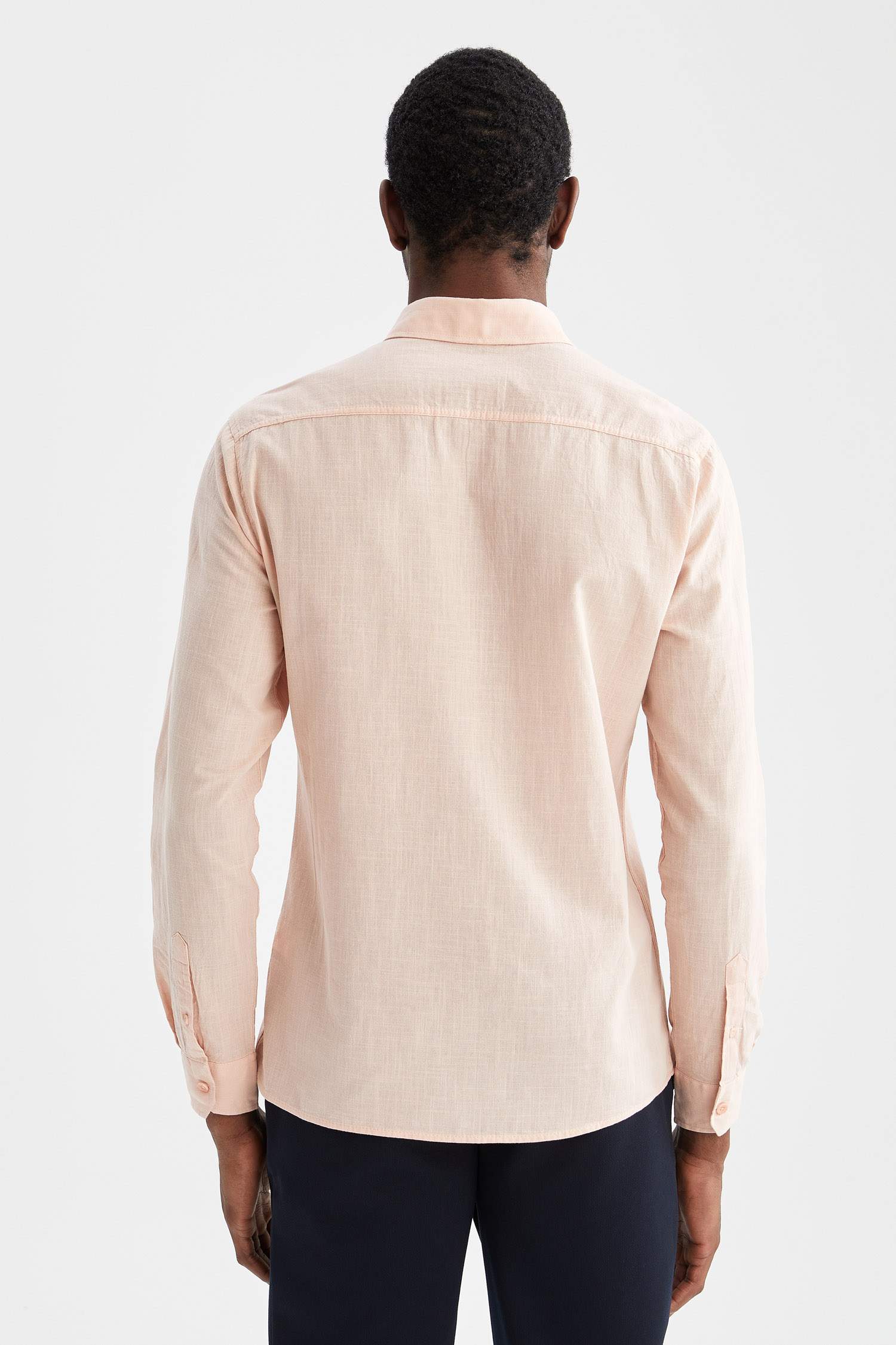 Slim Fit Uzun Kollu Gömlek