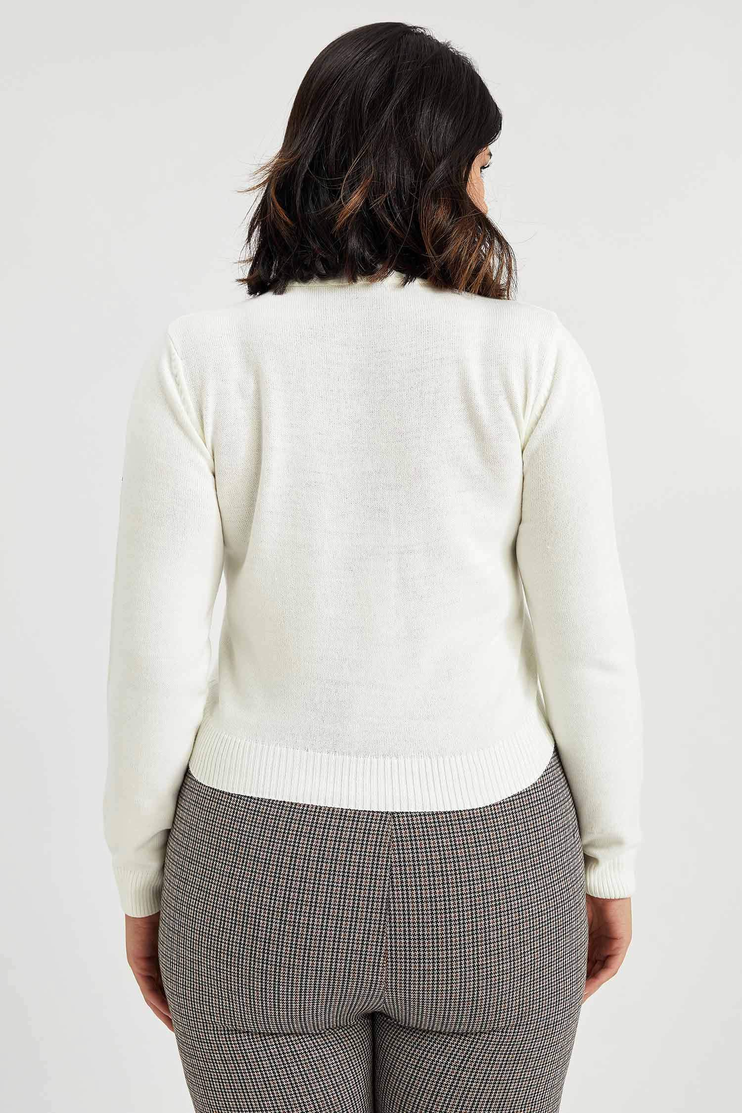 Basic Yarım Balıkçı Yaka Kaşmir Dokulu Slim Fit Triko Kazak