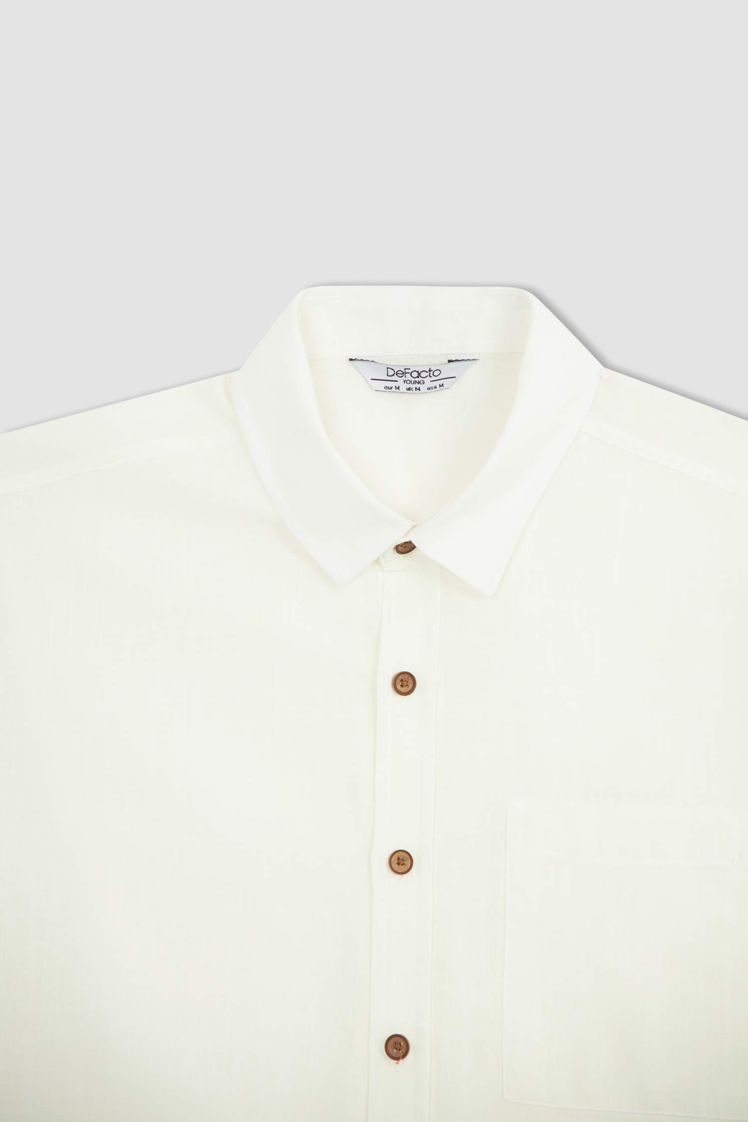 Slim Fit Basic Kısa Kollu Gömlek