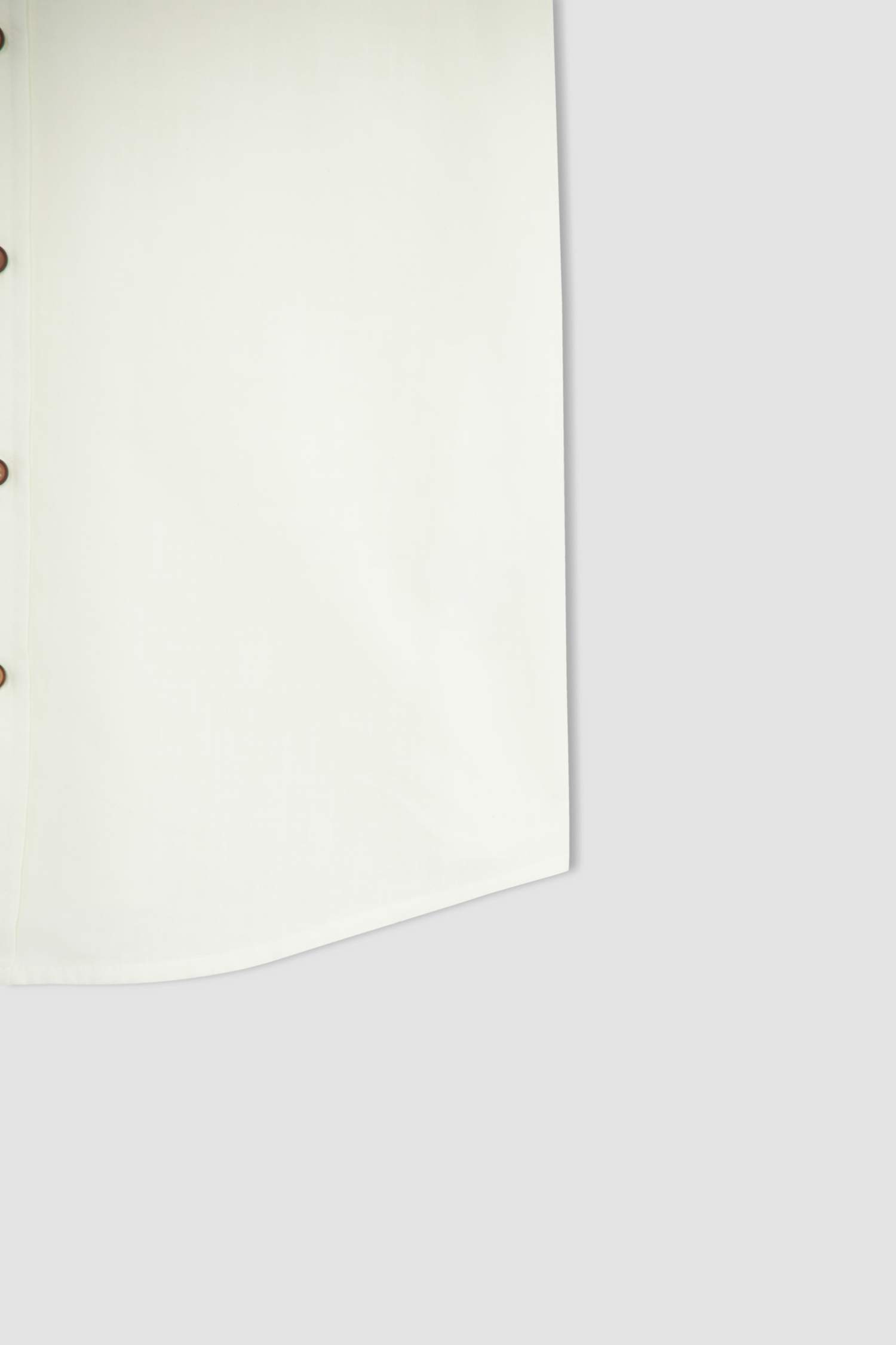 Slim Fit Basic Kısa Kollu Gömlek