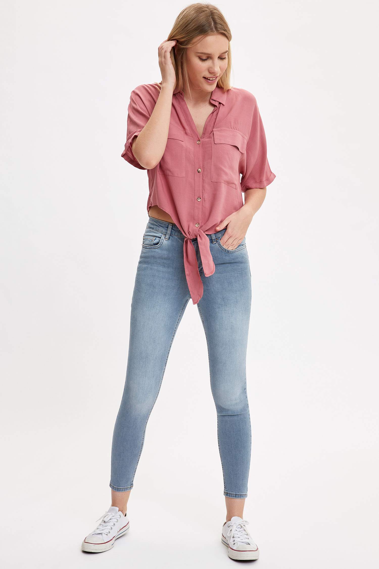 Skinny Fit Pantolon