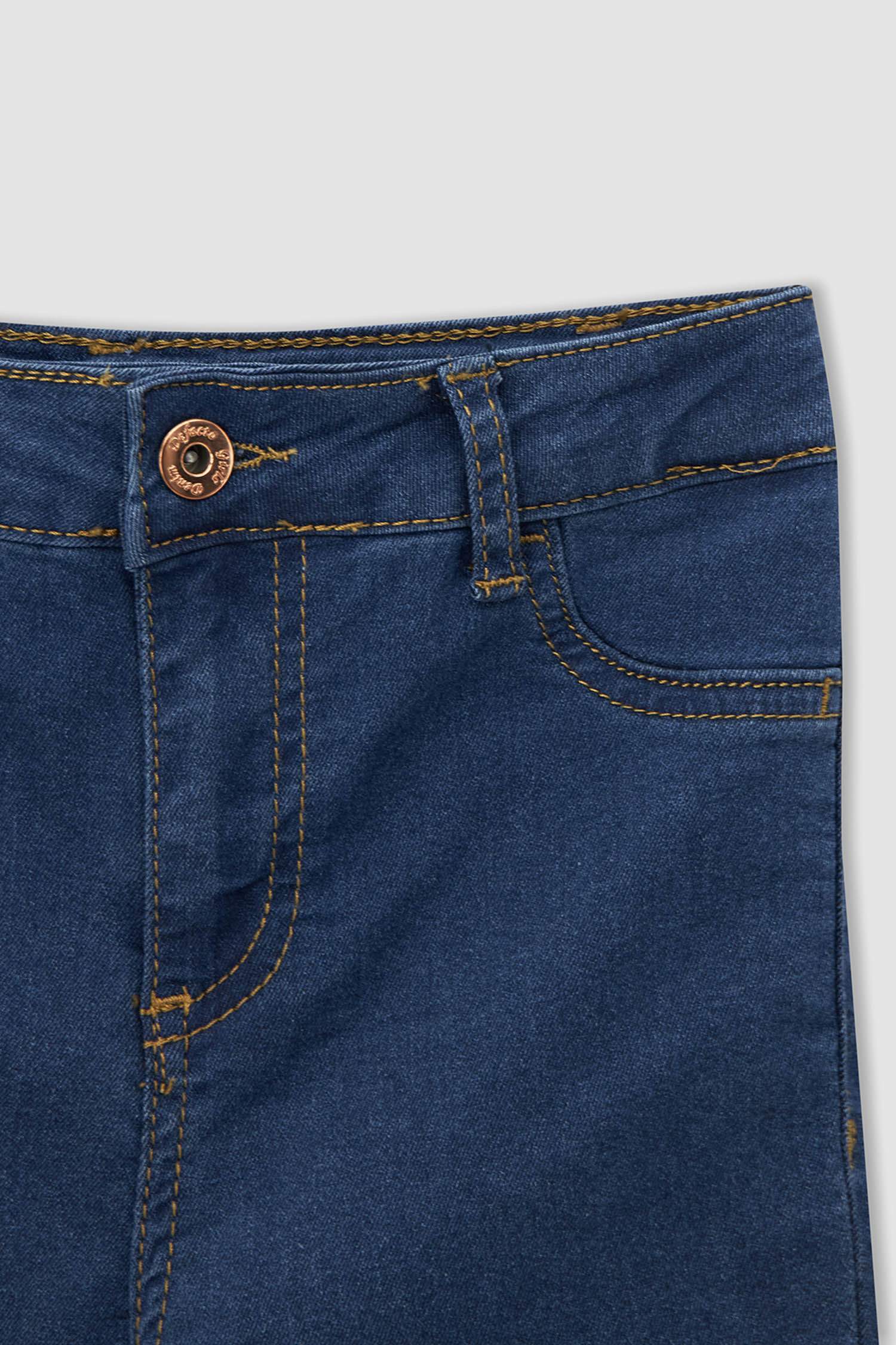 Kız Çocuk Skınny Fit Jean Pantolon
