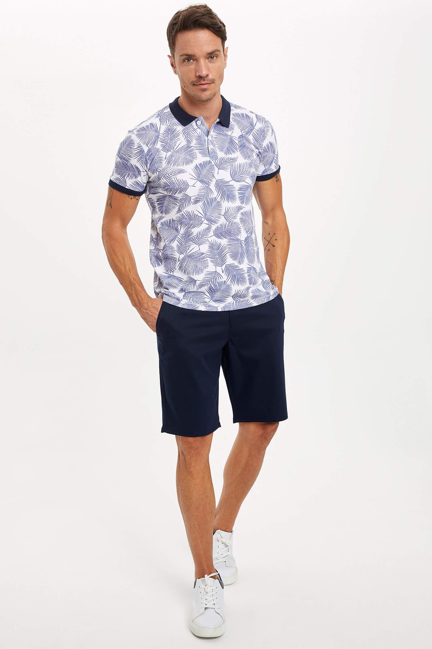 Regular Fit Bermuda Şort
