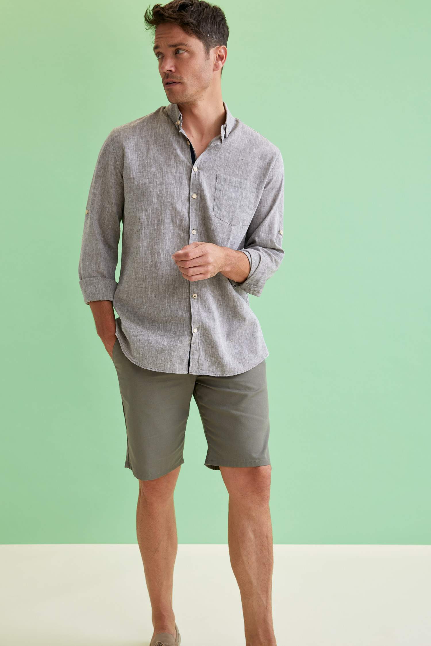 Regular Fit Bermuda Şort