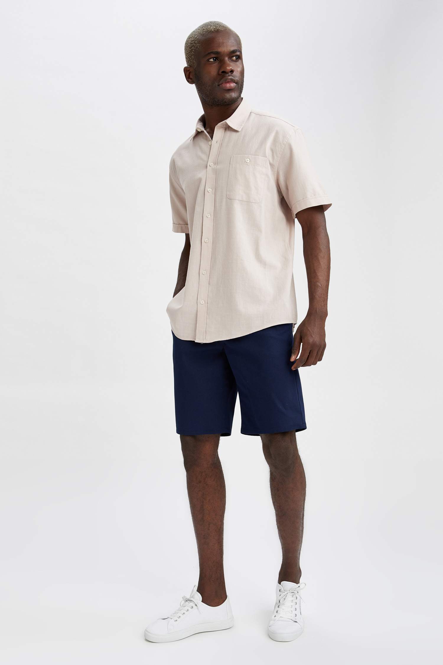 Regular Fit Bermuda Şort