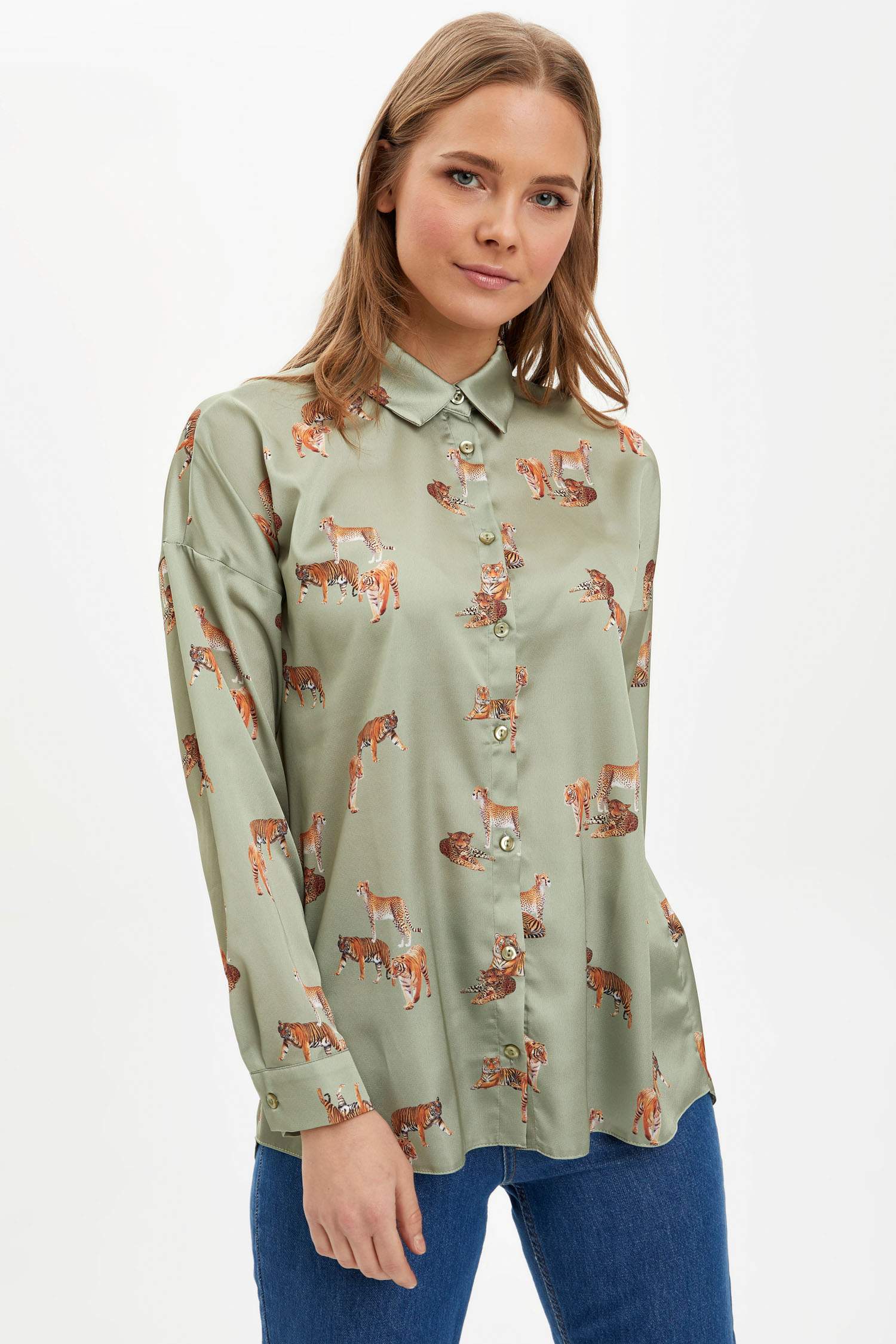 Desenli Dokuma Tunik