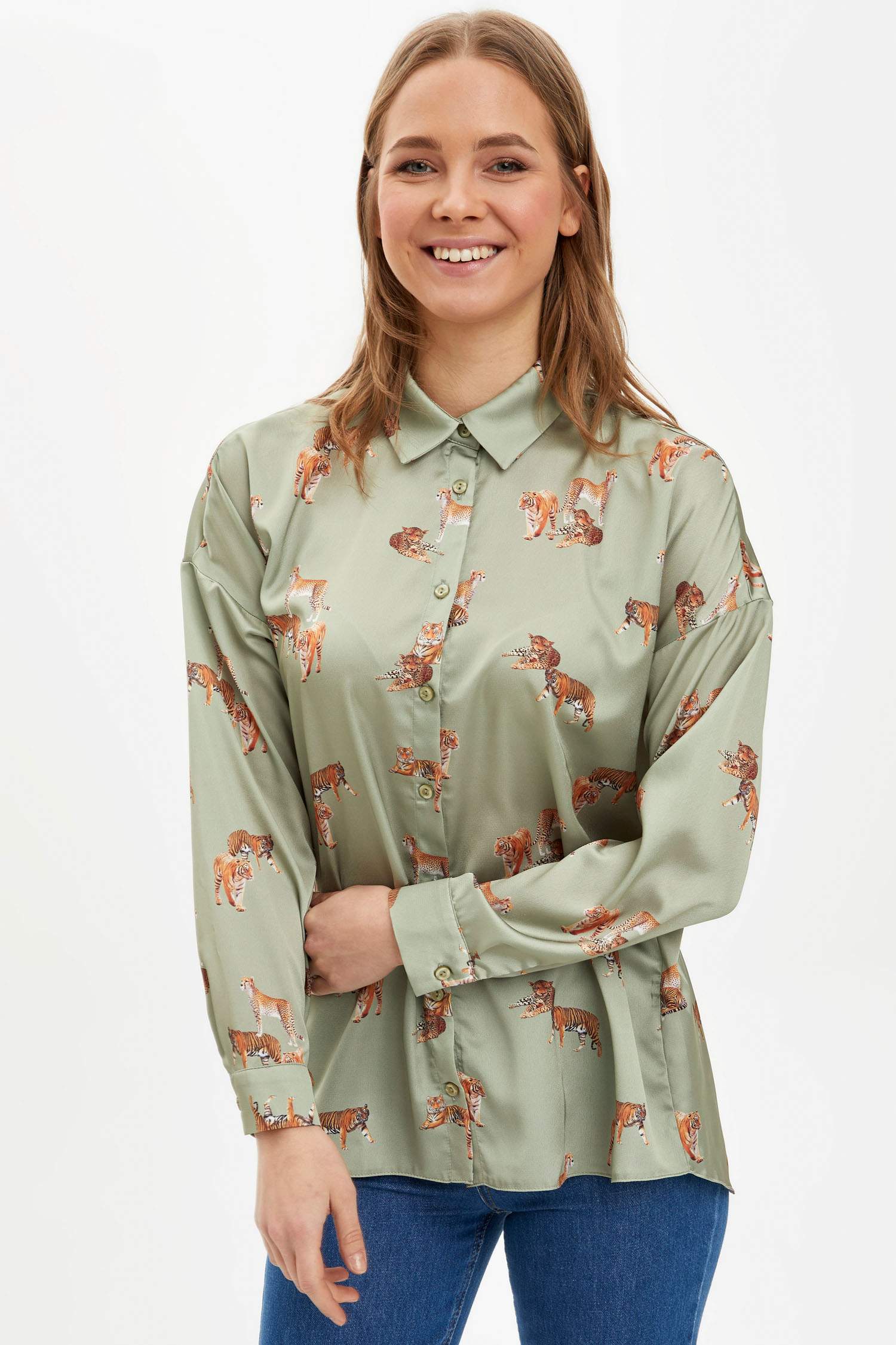 Desenli Dokuma Tunik