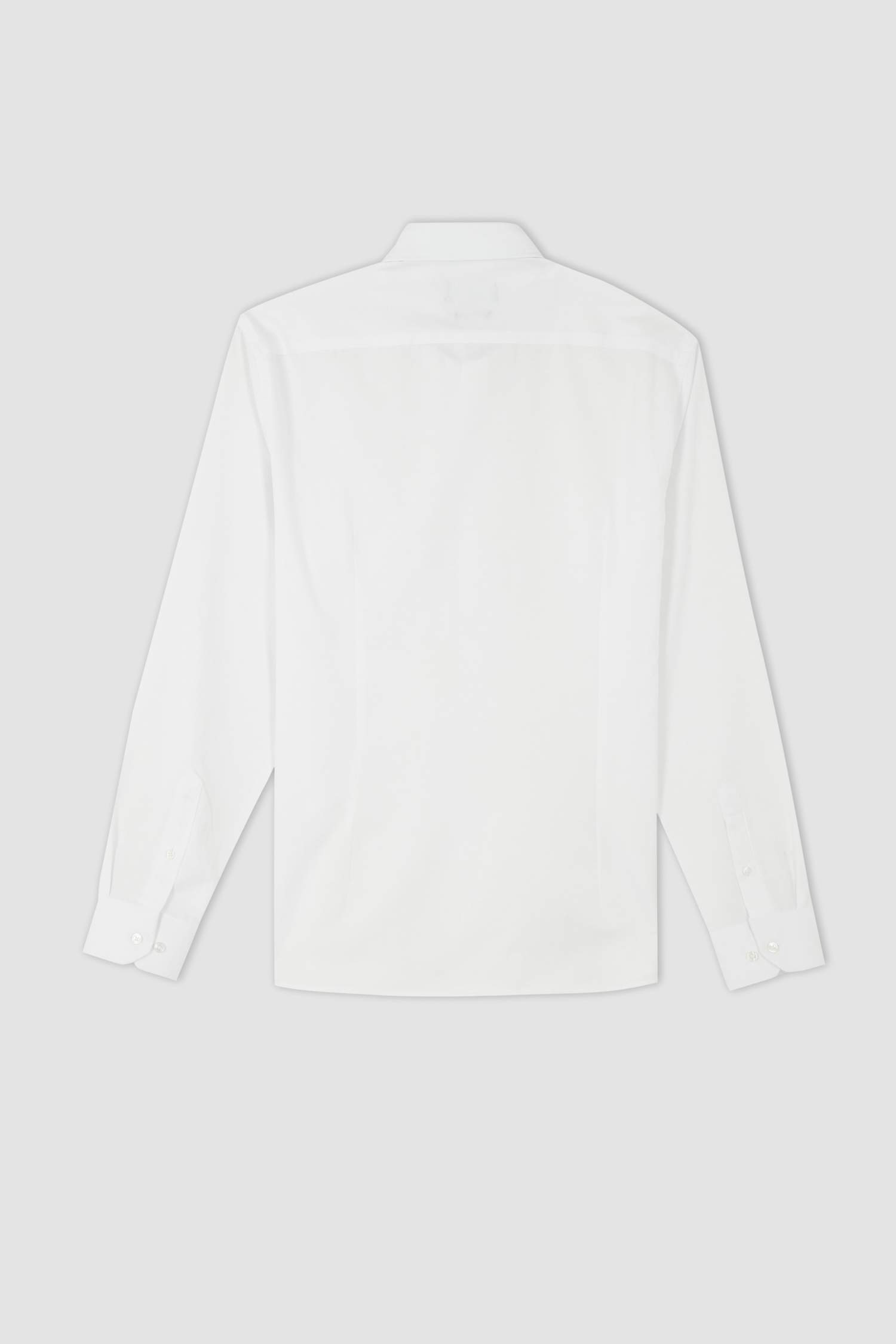 Modern Fit Polo Yaka Uzun Kollu Gömlek