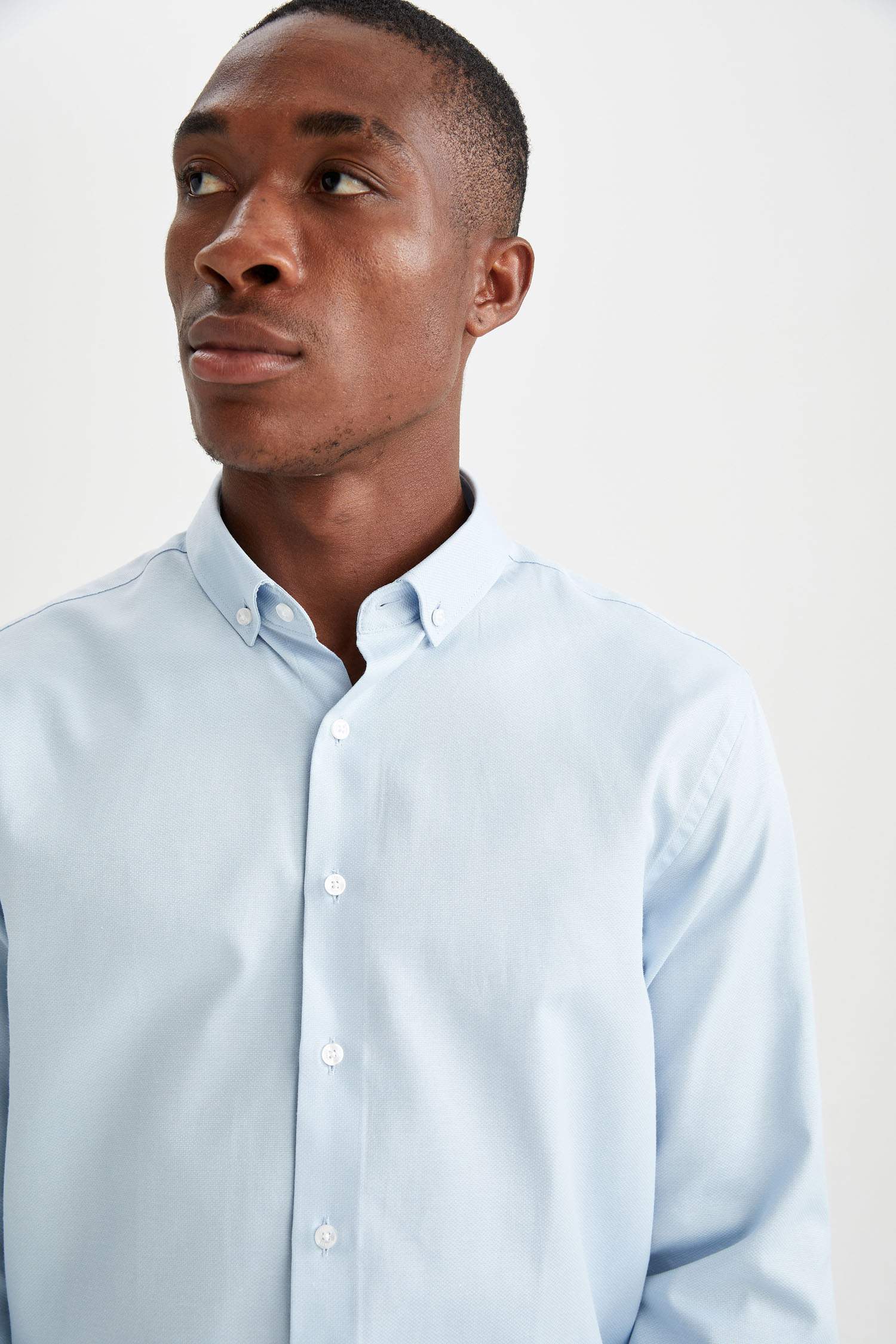 Modern Fit Klasik Uzun Kollu Gömlek