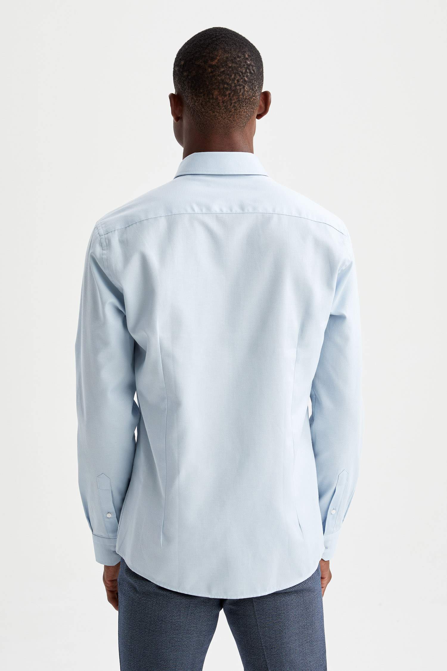 Modern Fit Klasik Uzun Kollu Gömlek