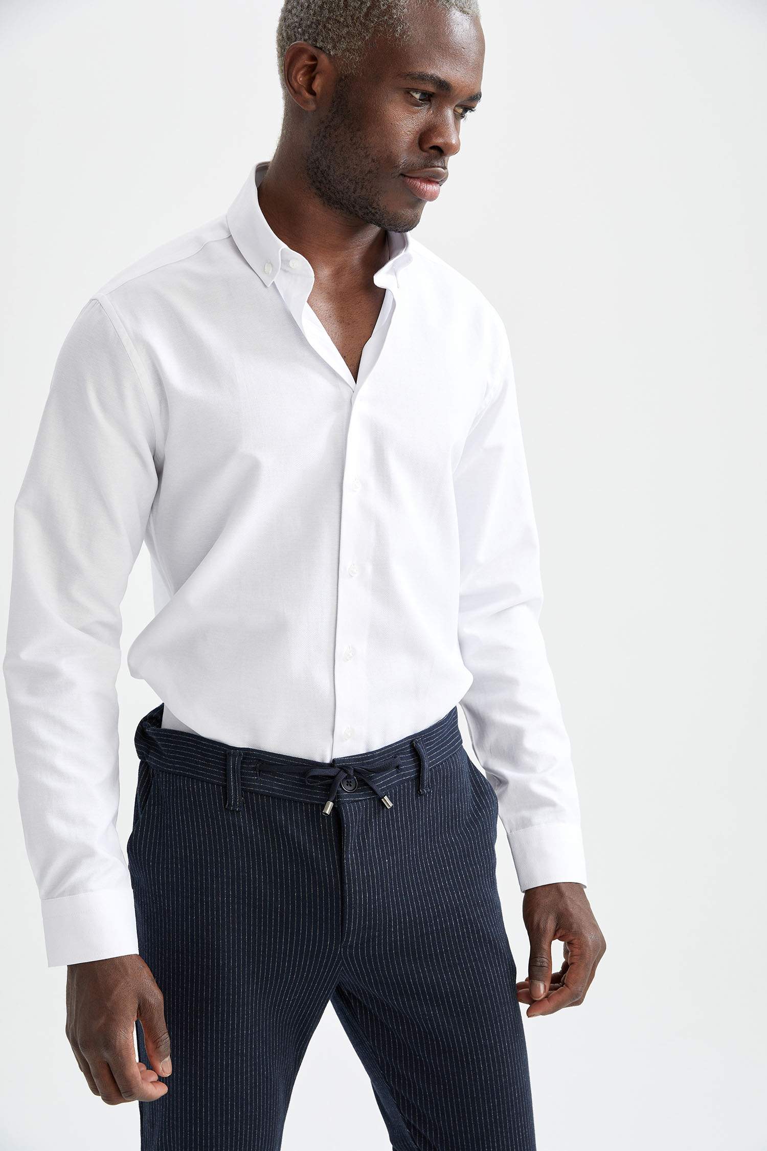 Modern Fit Klasik Uzun Kollu Gömlek