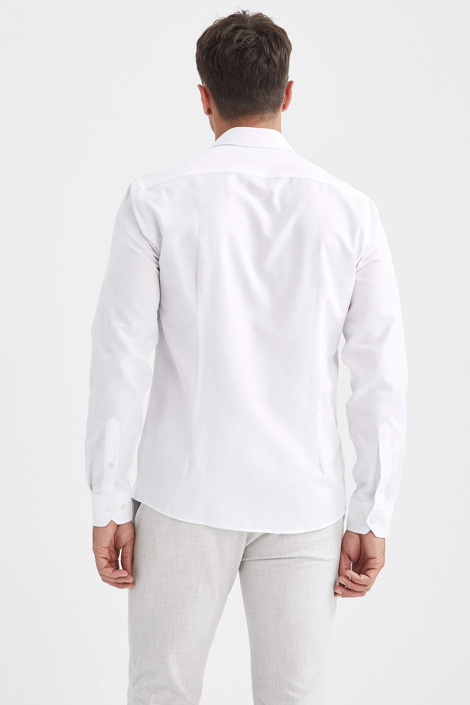 Modern Fit Klasik Uzun Kollu Gömlek