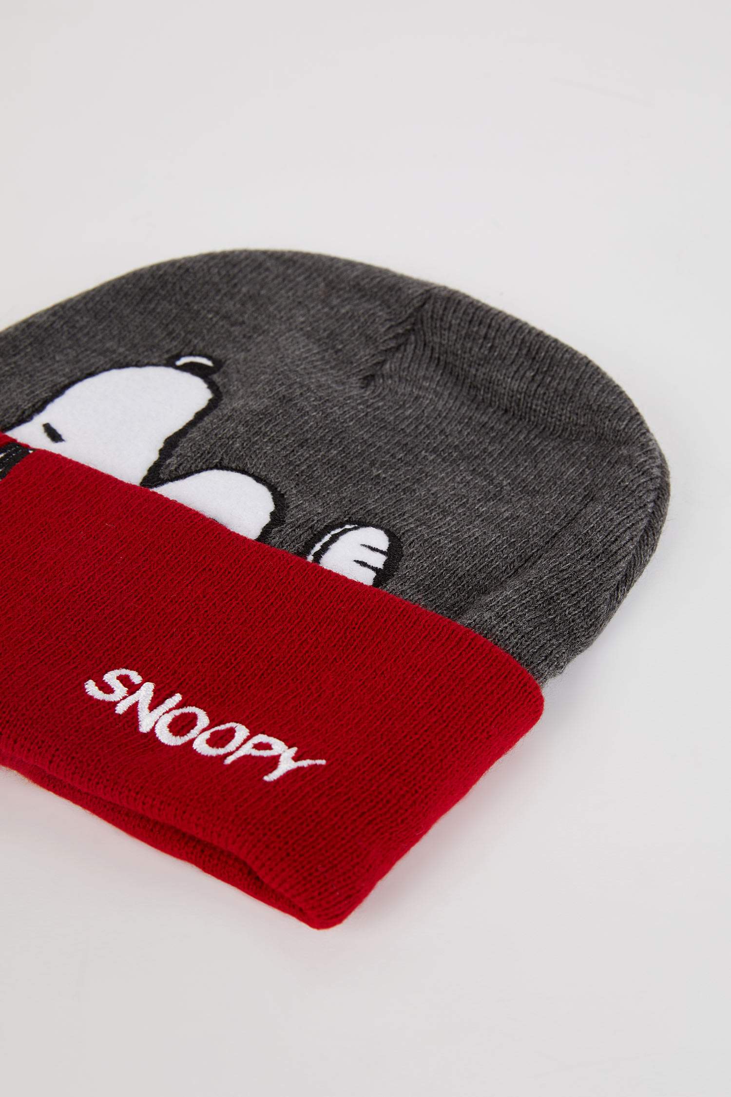 Kadın Snoopy Lisanslı Nakışlı Bere
