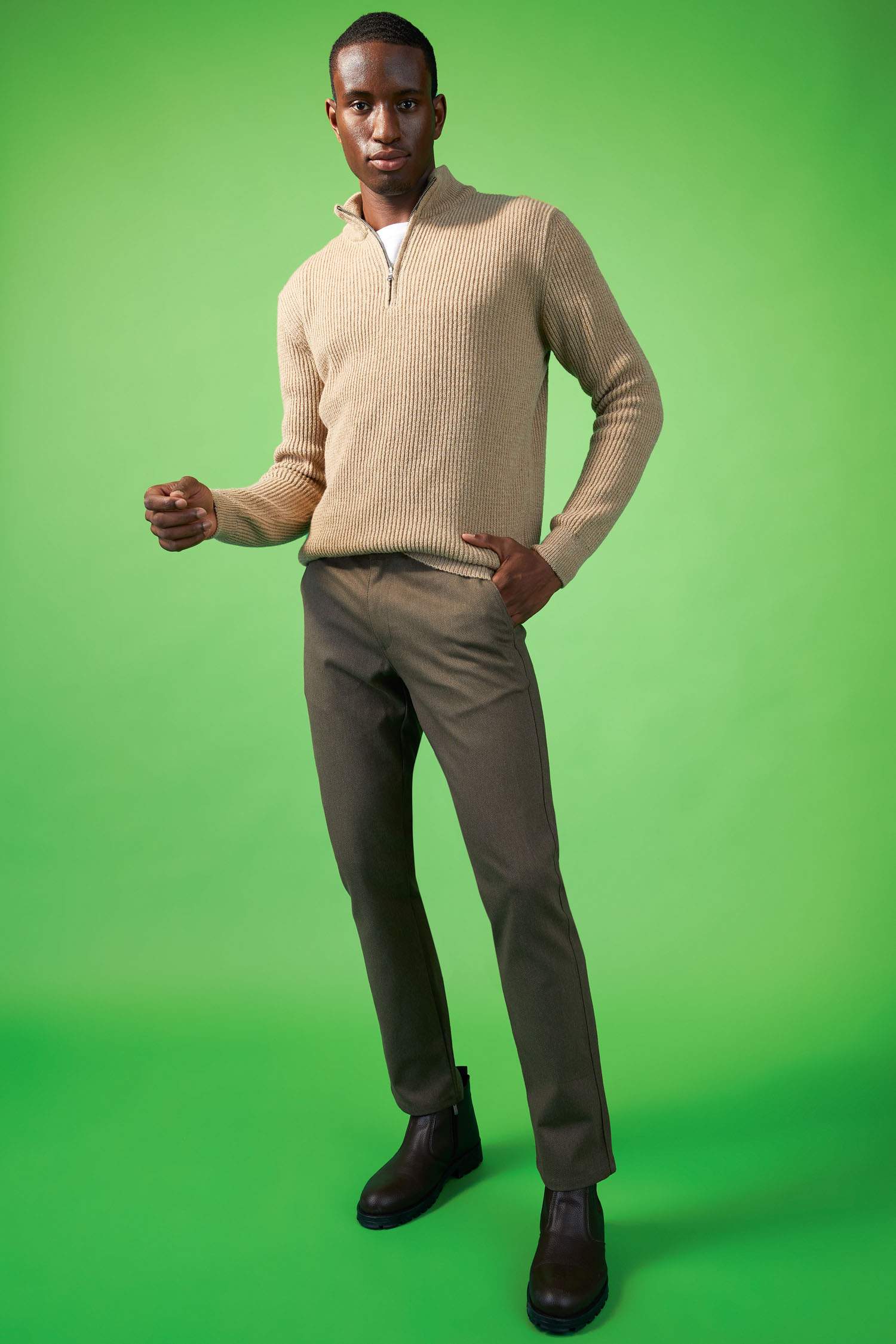 Regular Fit Chino Pantolon