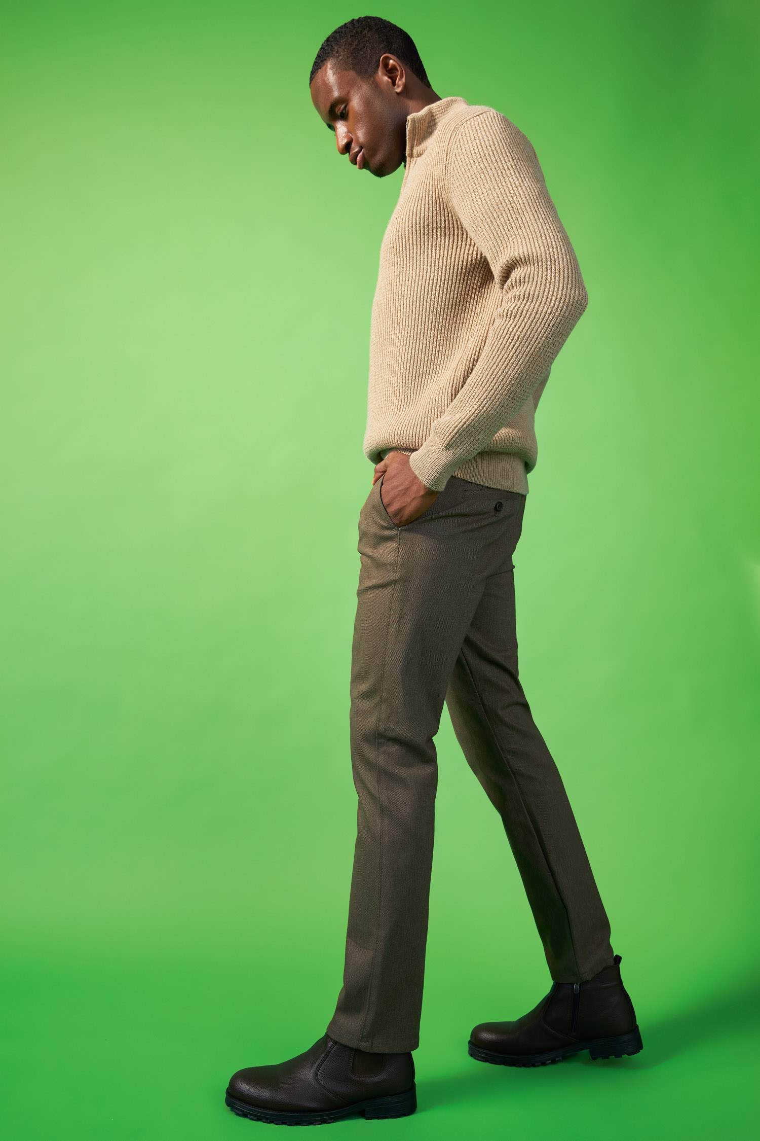 Regular Fit Chino Pantolon