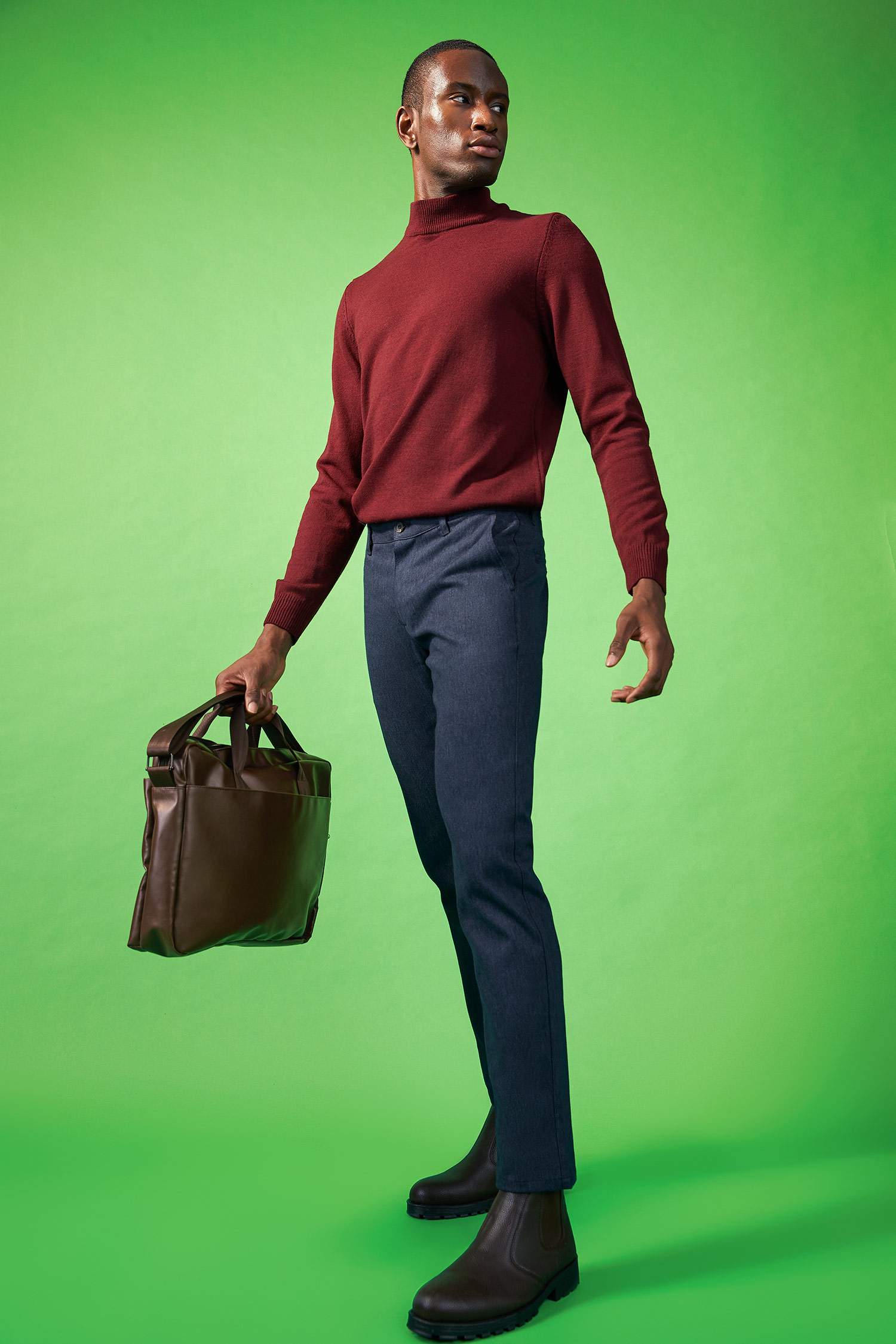 Regular Fit Chino Pantolon