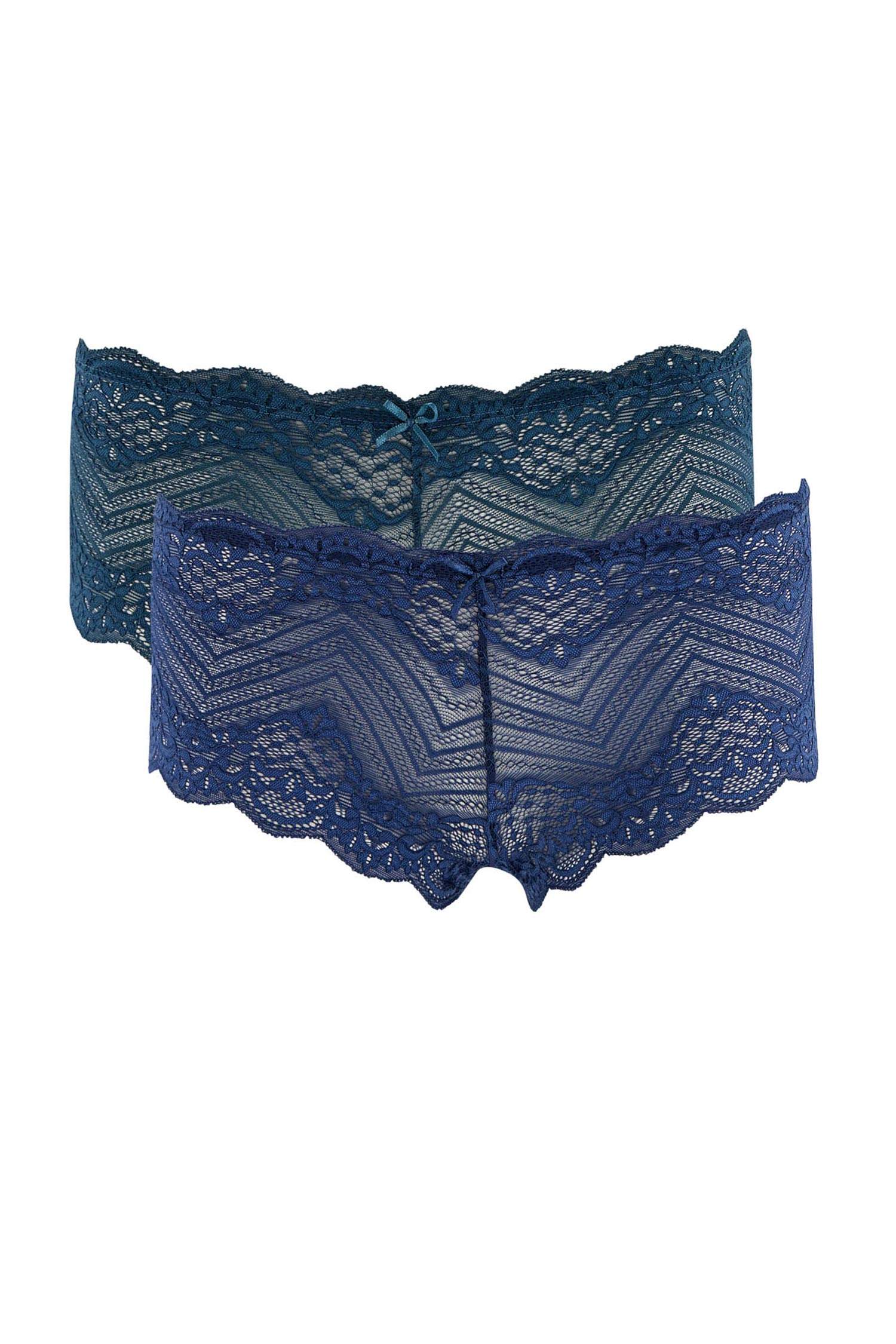 2'li Dantelli Boxer