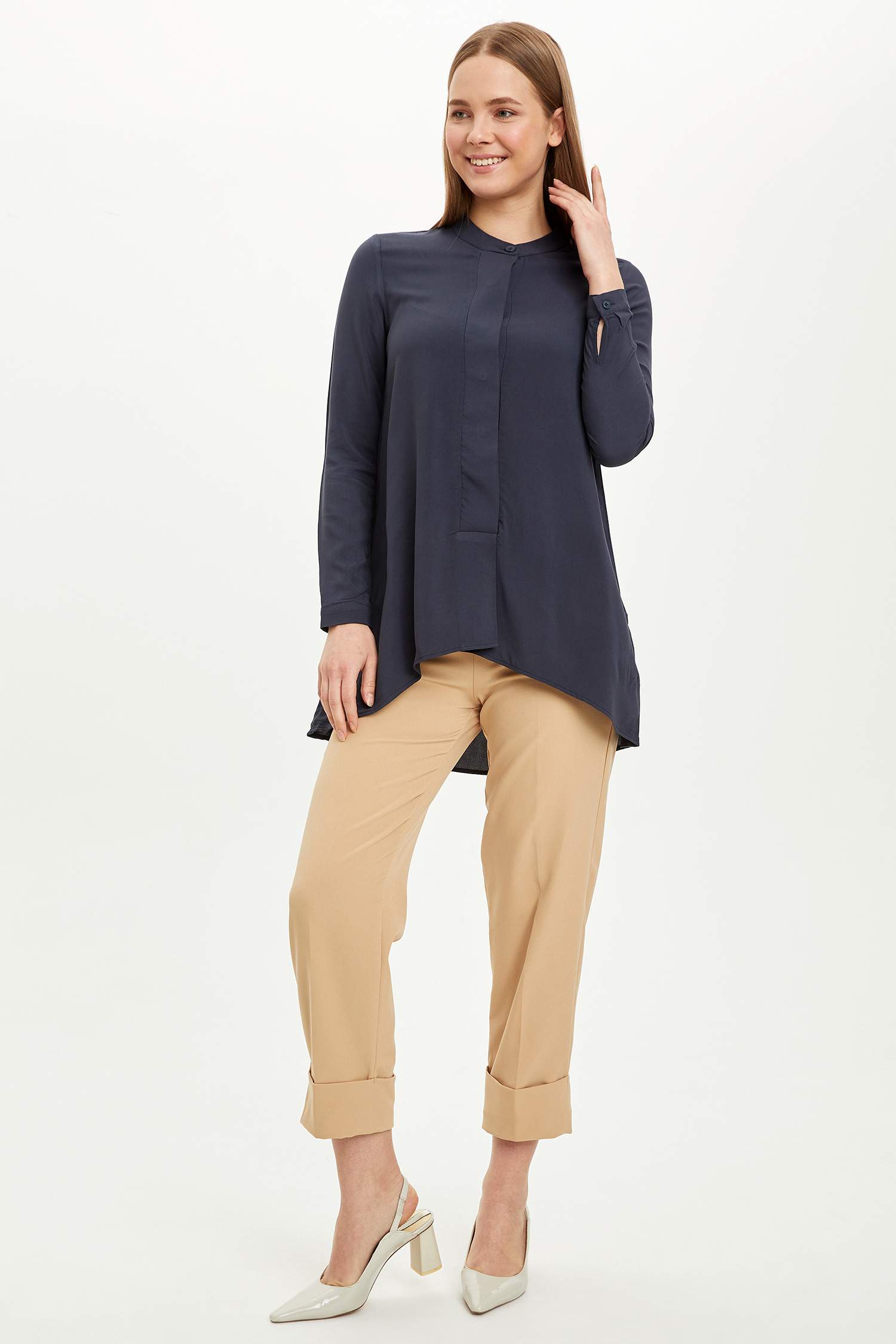 Relax Fit Dokuma Tunik