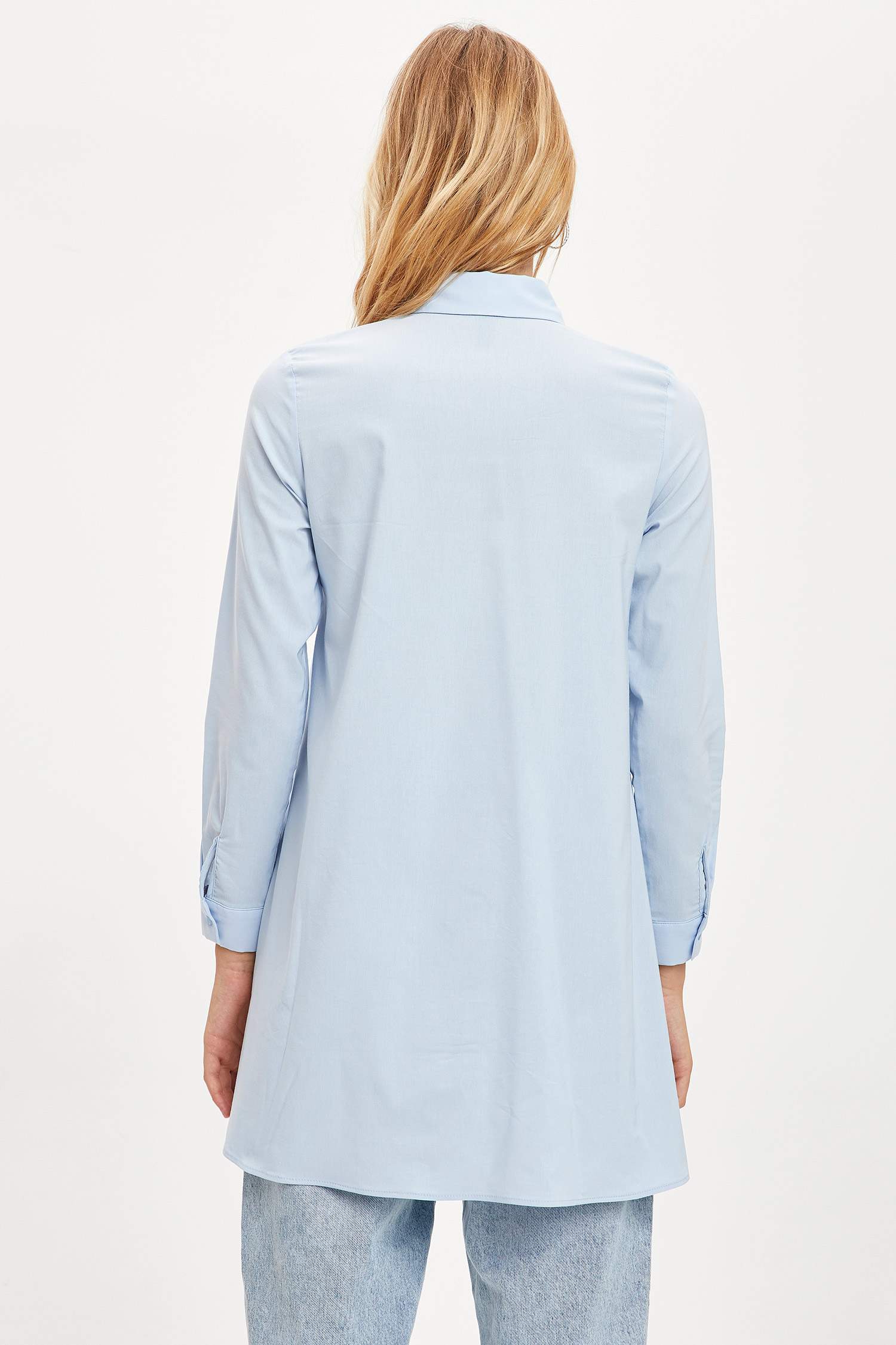 Uzun Kollu Regular Fit Tunik