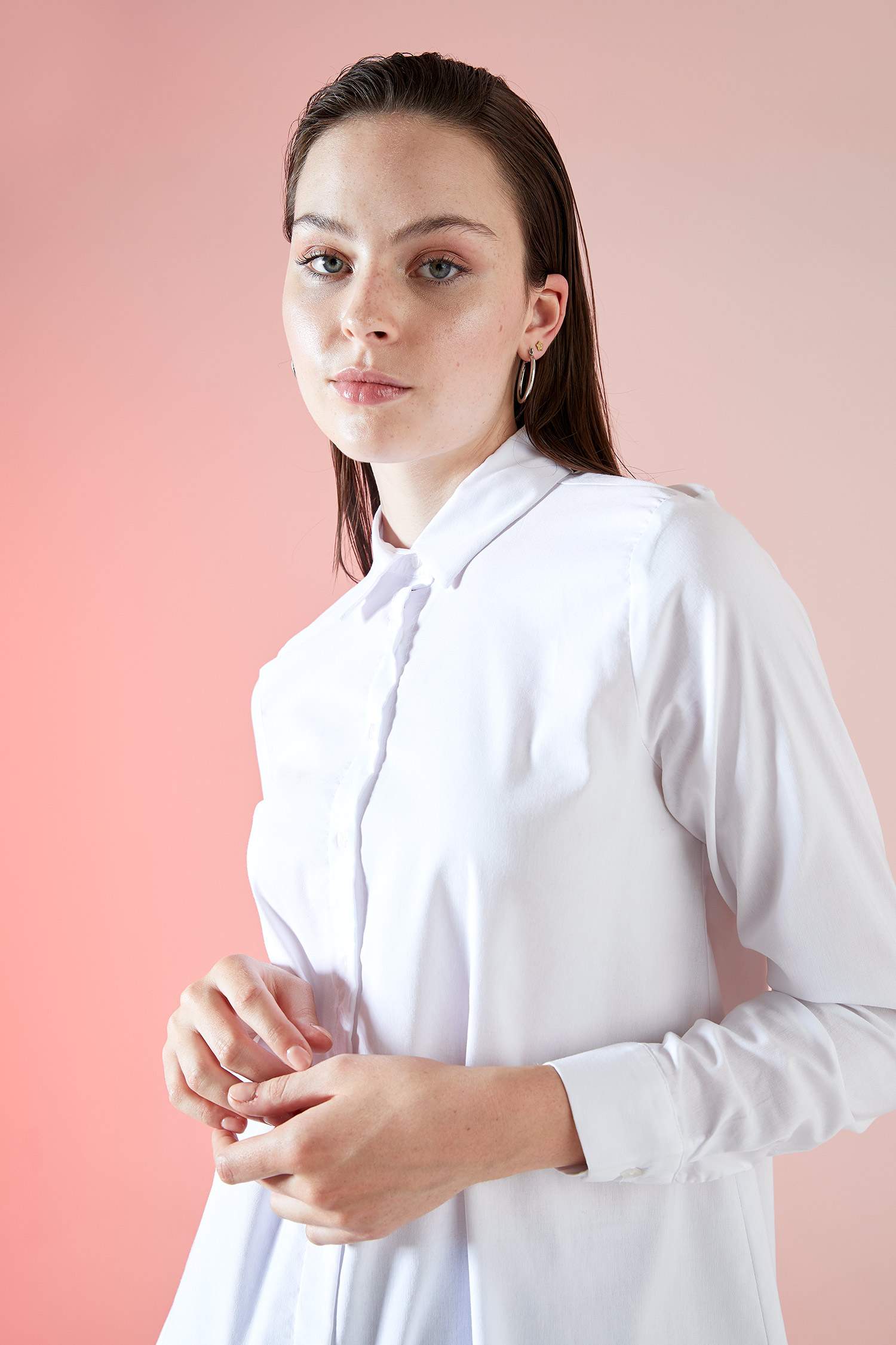 Uzun Kollu Regular Fit Tunik