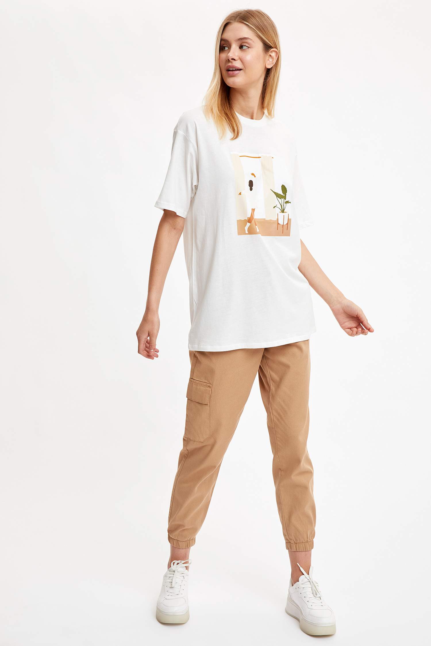 Cep Detaylı Jogger Pantolon